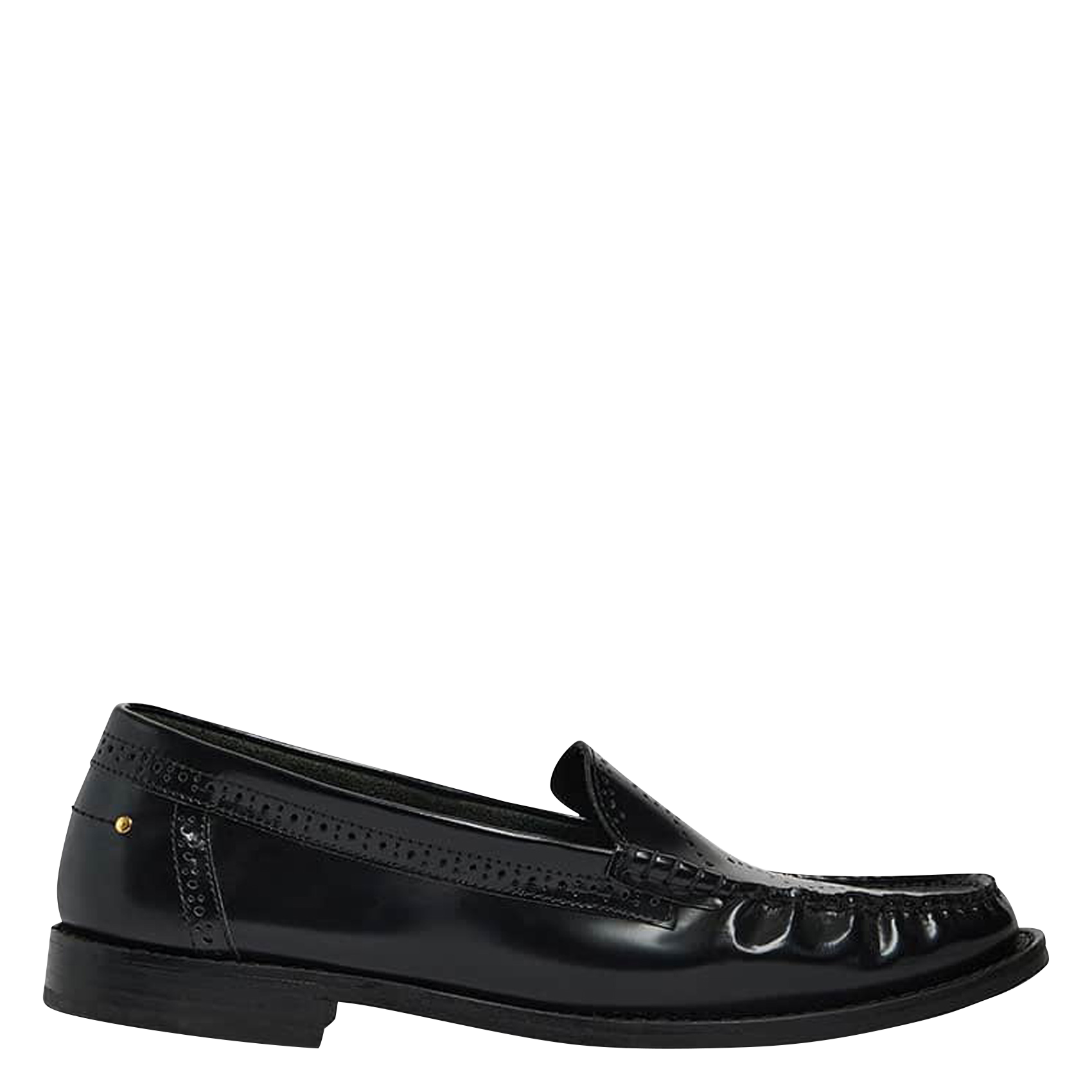 Mocassins en cuir VANESSA BRUNO Noir