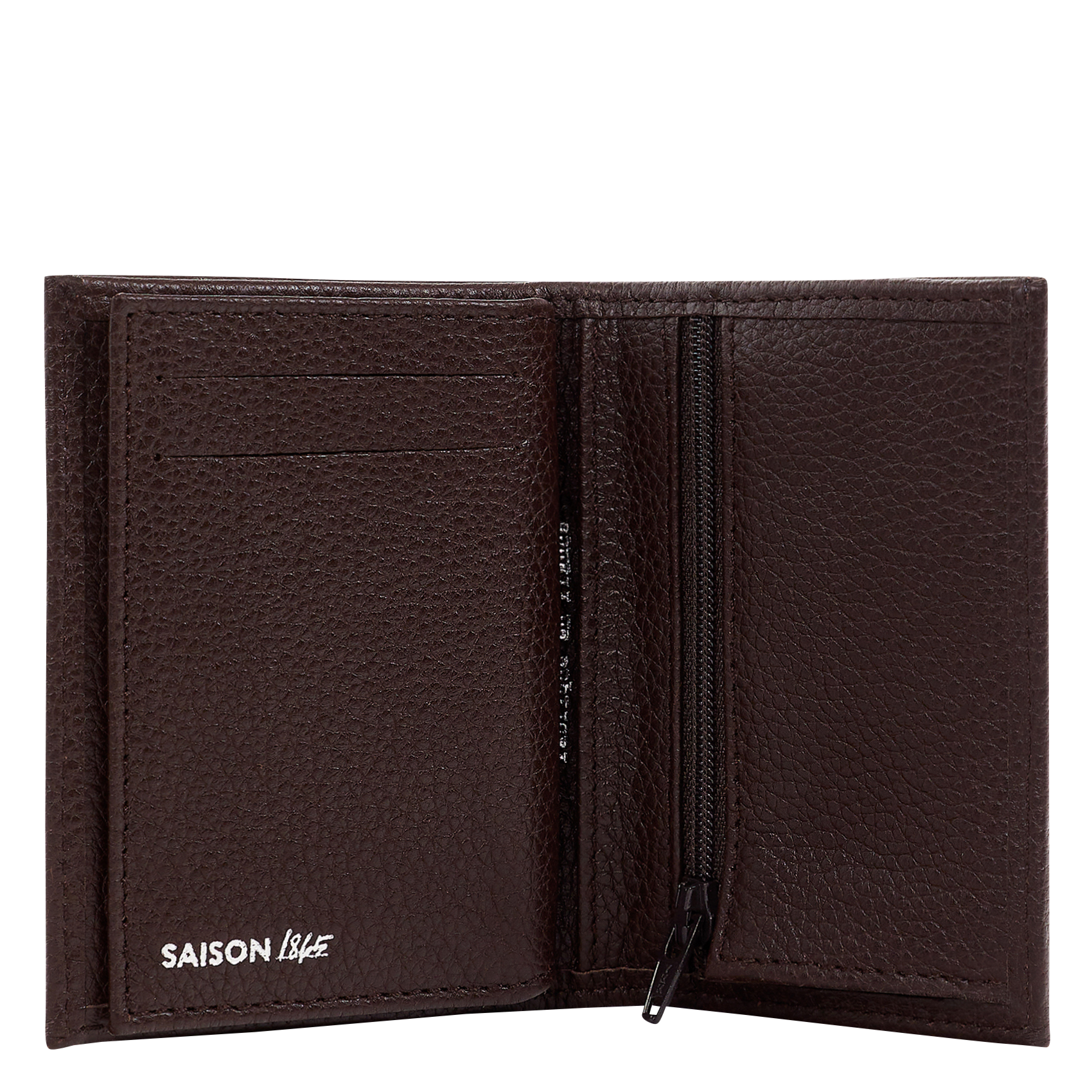 Leather wallet SAISON 1865 Brown