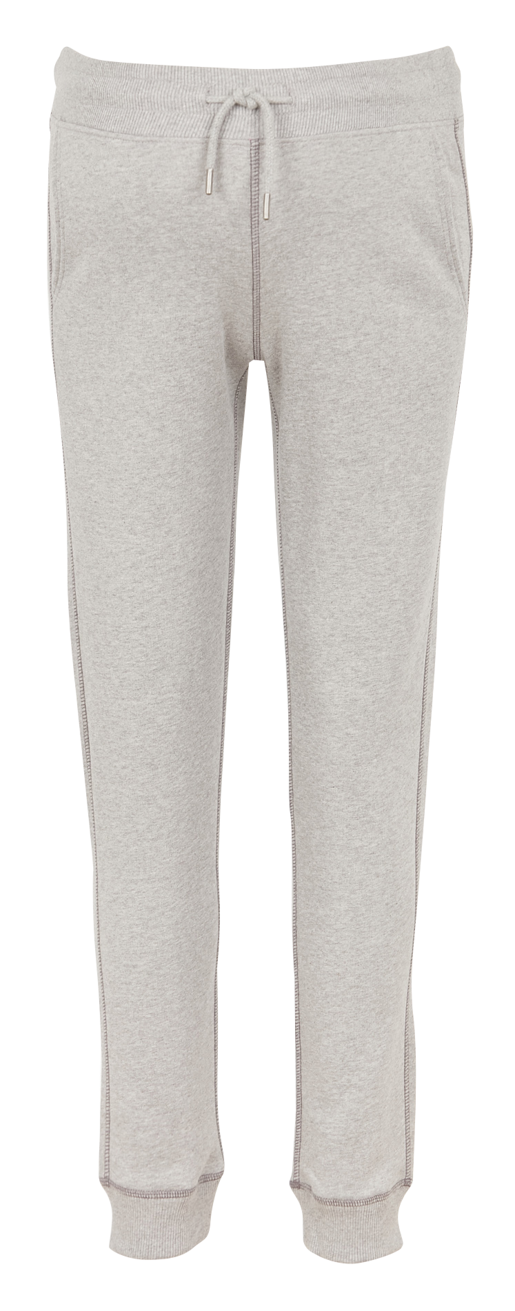 Jogging de grossesse en coton JOLIBUMP Gris