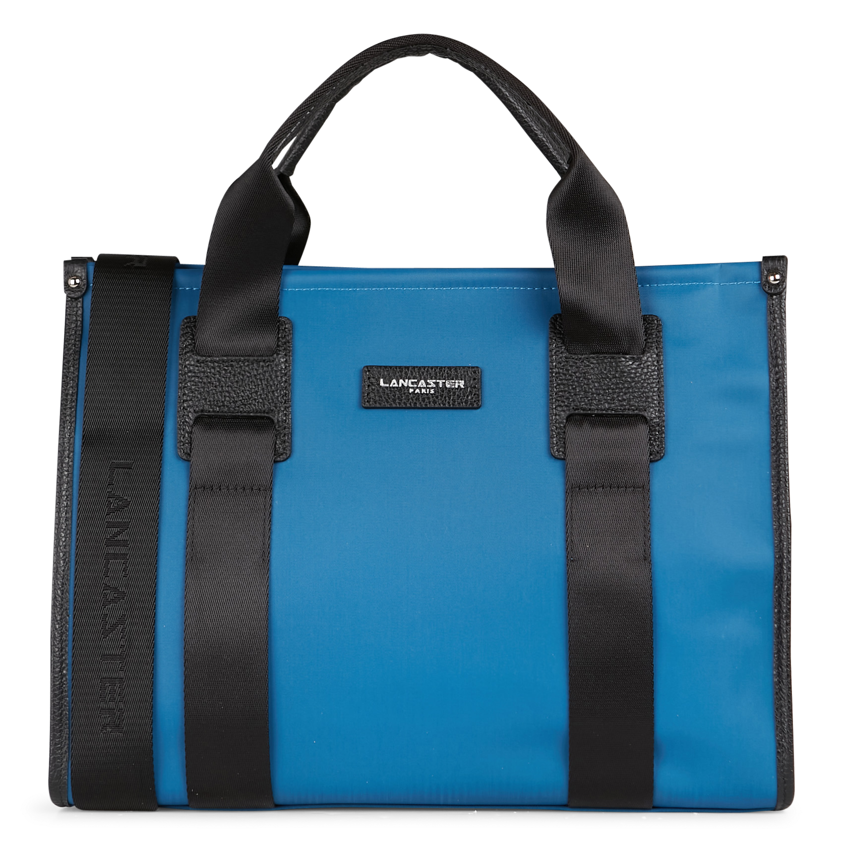 Nylon tote bag LANCASTER PARIS Blue
