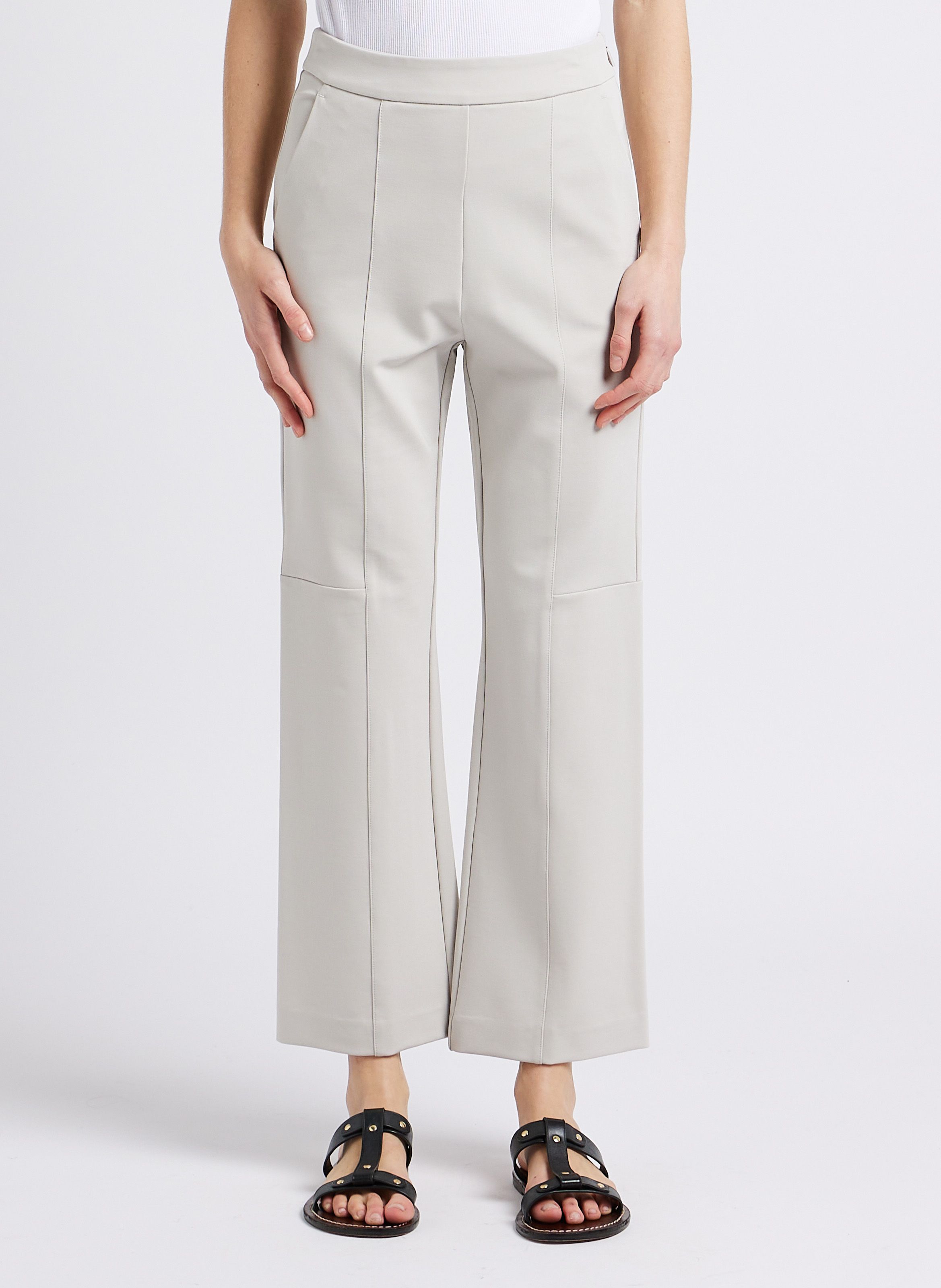 Front-pleated High-waist Pants Roche Max Mara Leisure - Women