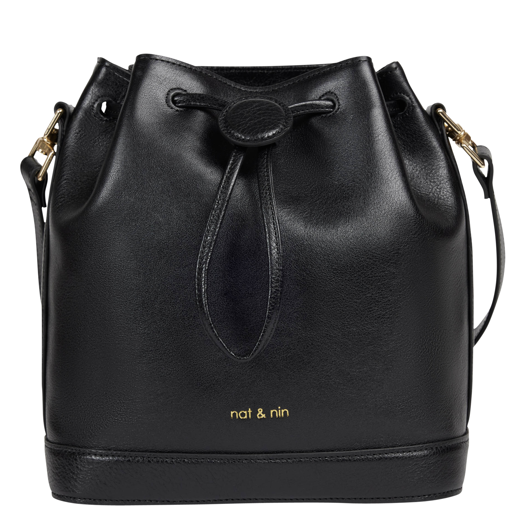 Beuteltasche aus Leder NAT & NIN