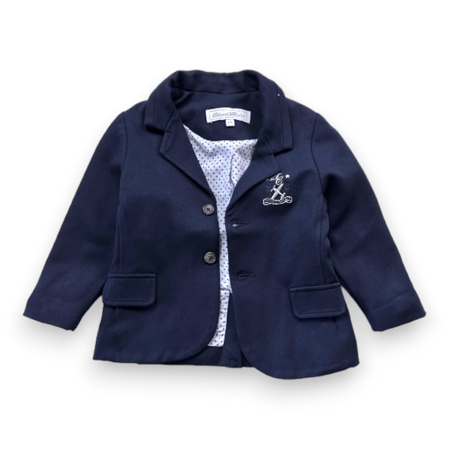 Blue baby jacket - 24 months TARTINE ET CHOCOLAT - seconde-main Blue
