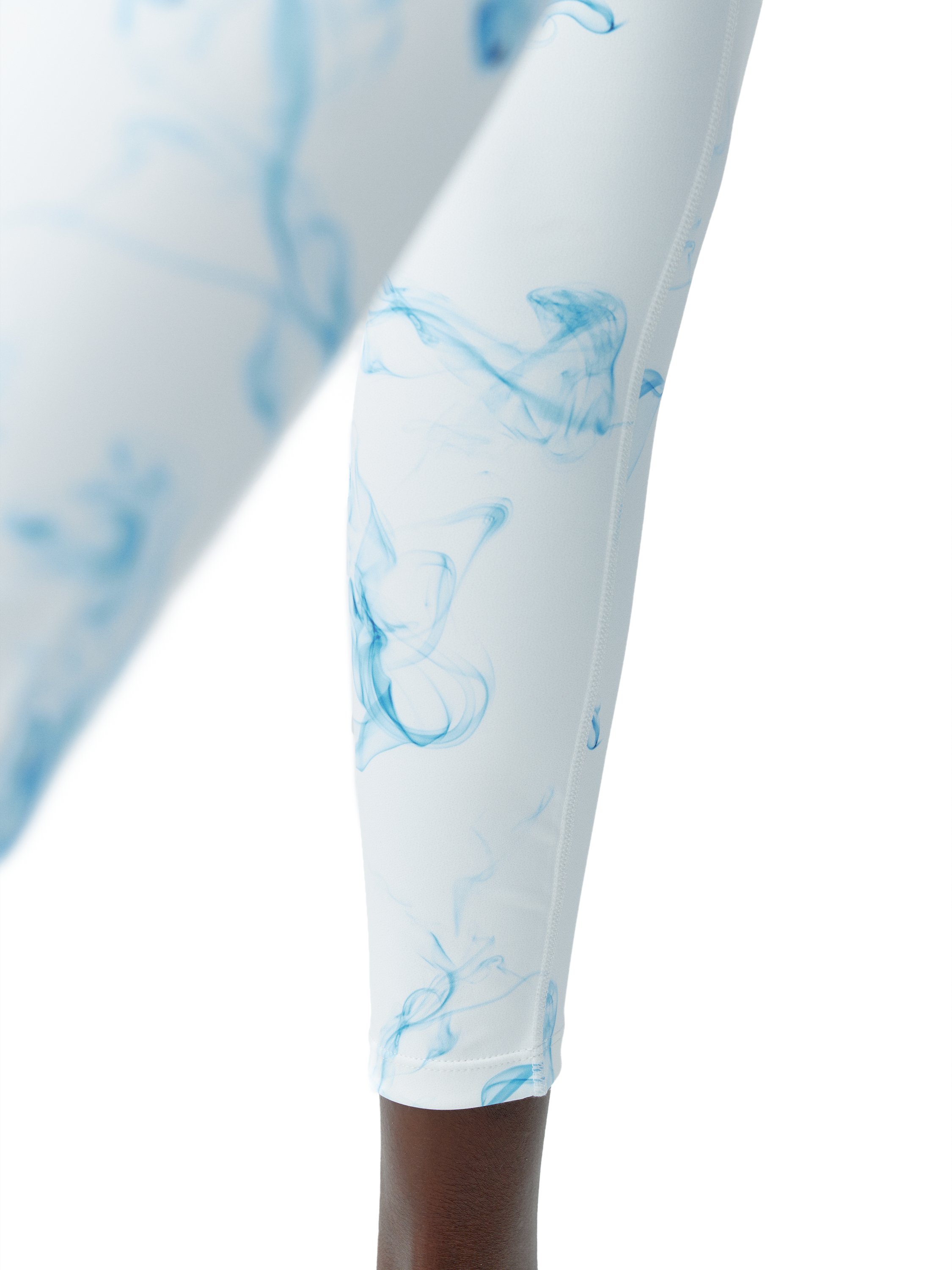 7/8 helio leggings with stylish pattern Bleu porcelaine Born