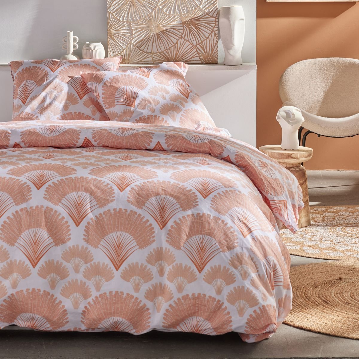Cotton bedding set TODAY LINGE DE MAISON Pink