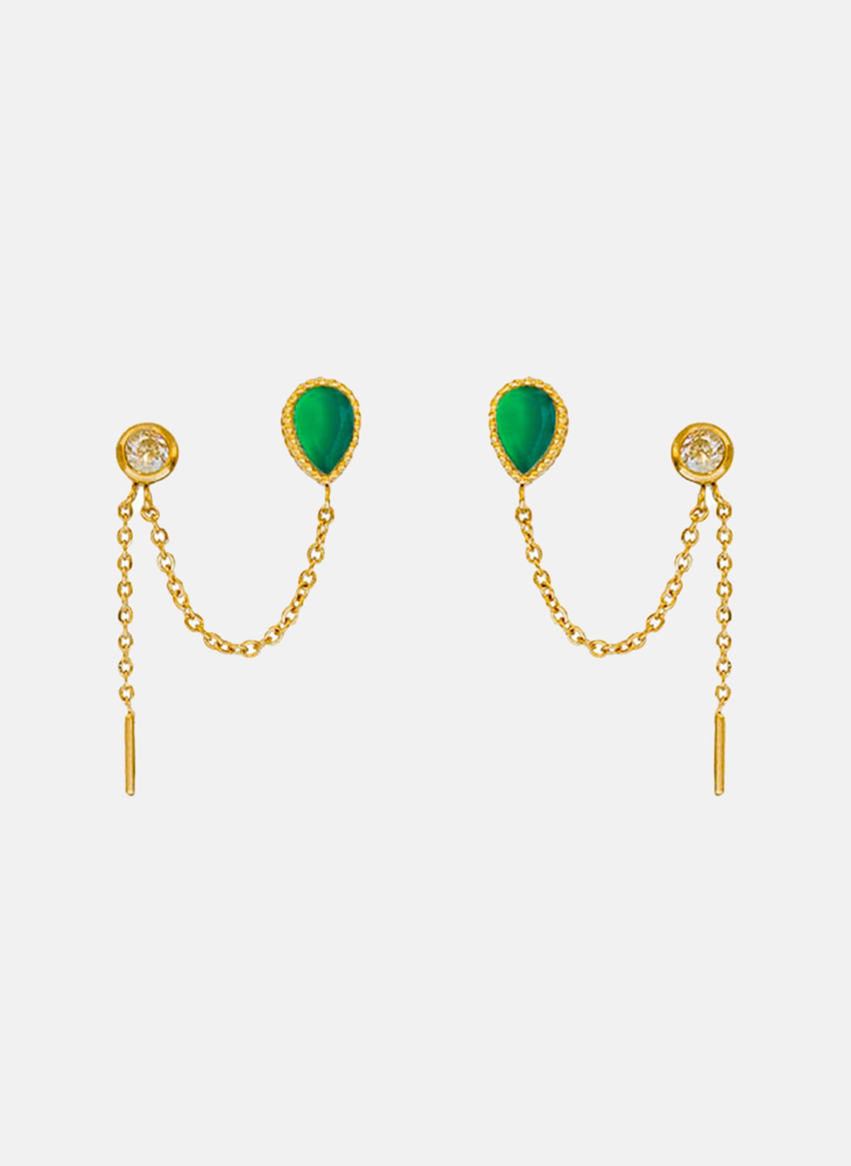 CYBELE - Stainless steel earrings for pierced ears AEC Paris