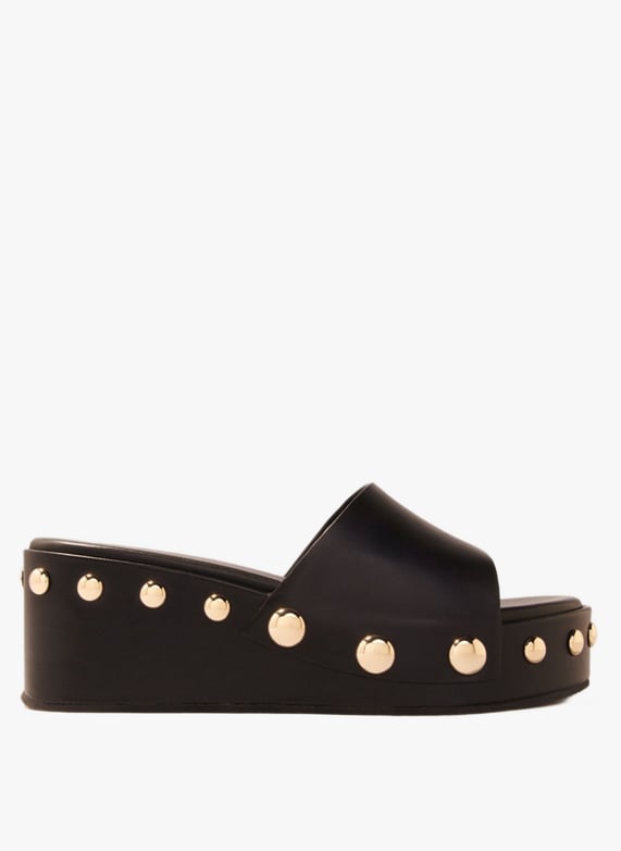 Sandales Compensées Chaussures Maje Femme Mules à Talons Compensés