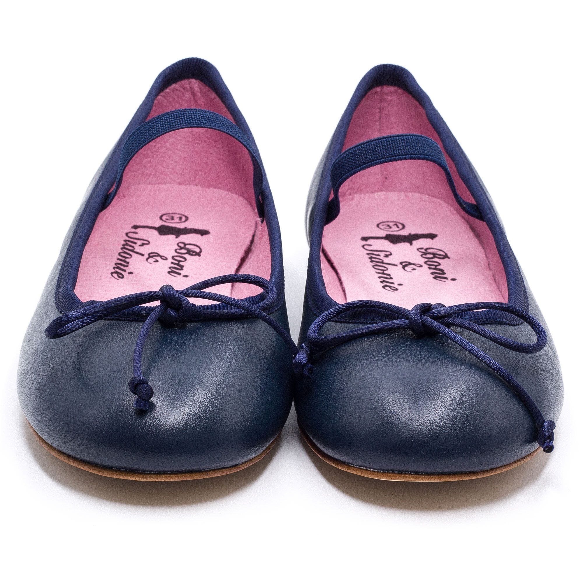 Ballerine bleu marine Boni & Sidonie Bleu