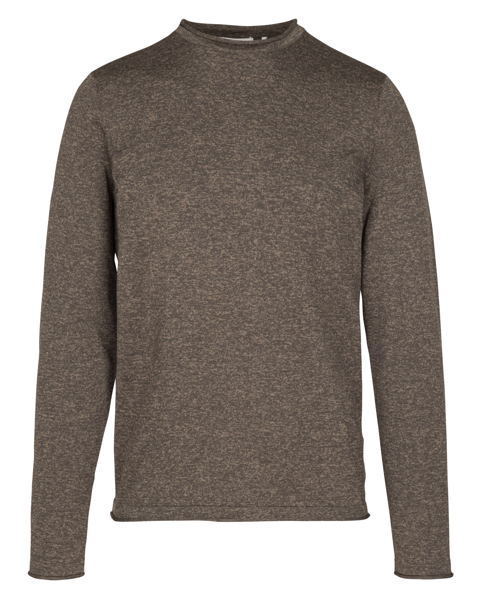 Straight-cut knit sweater IKKS Khaki