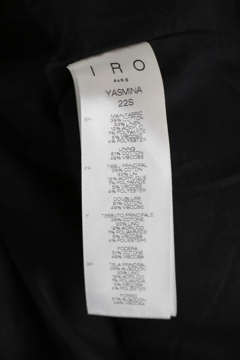 Cotton dress IRO - Seconde Main Black