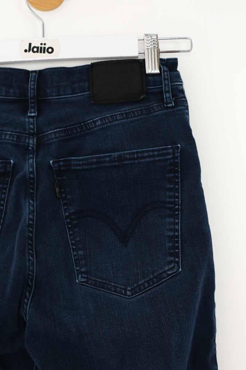 Cotton skinny jeans LEVI'S - Seconde main Blue