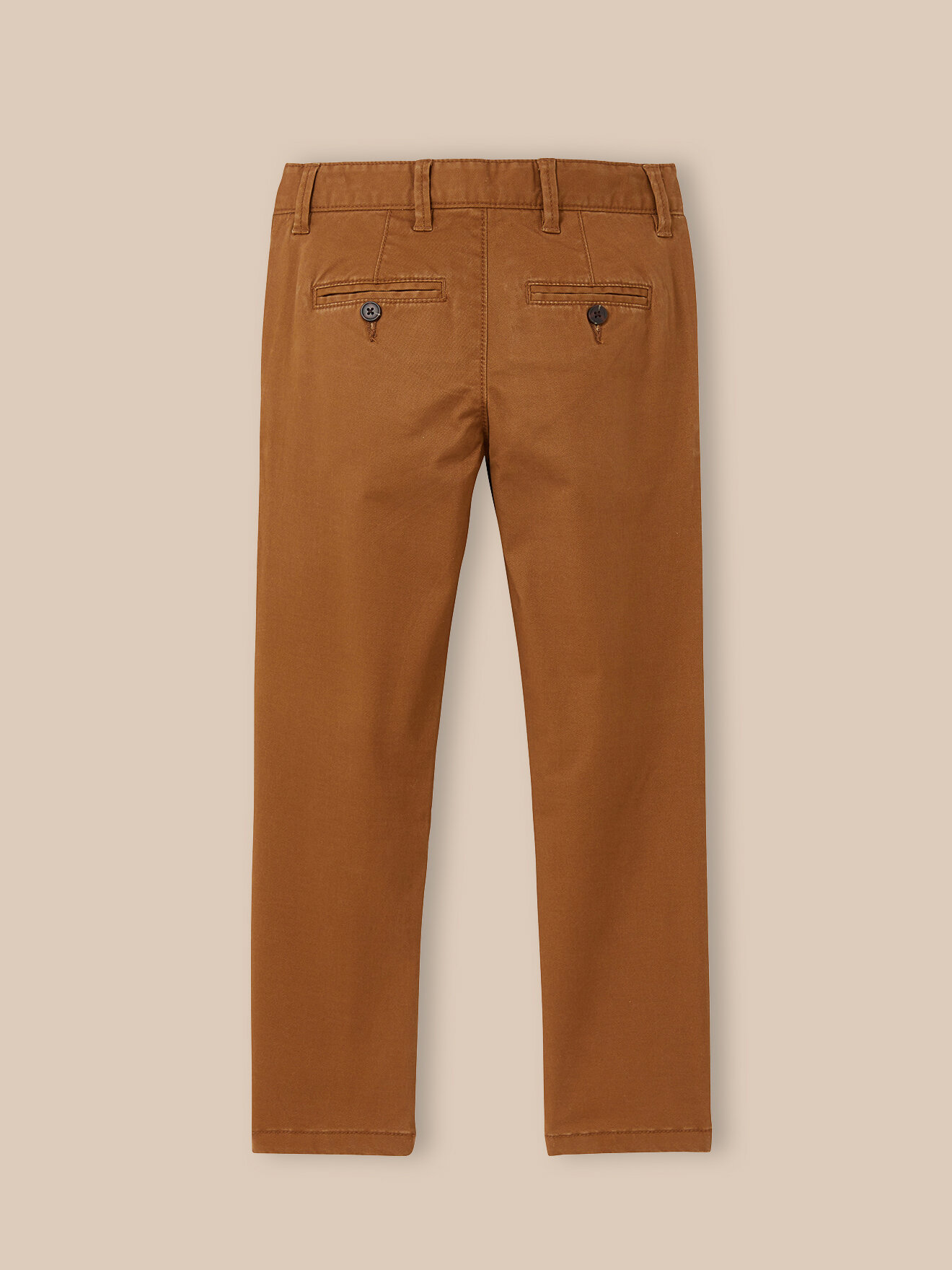 Chino trousers CYRILLUS Brown