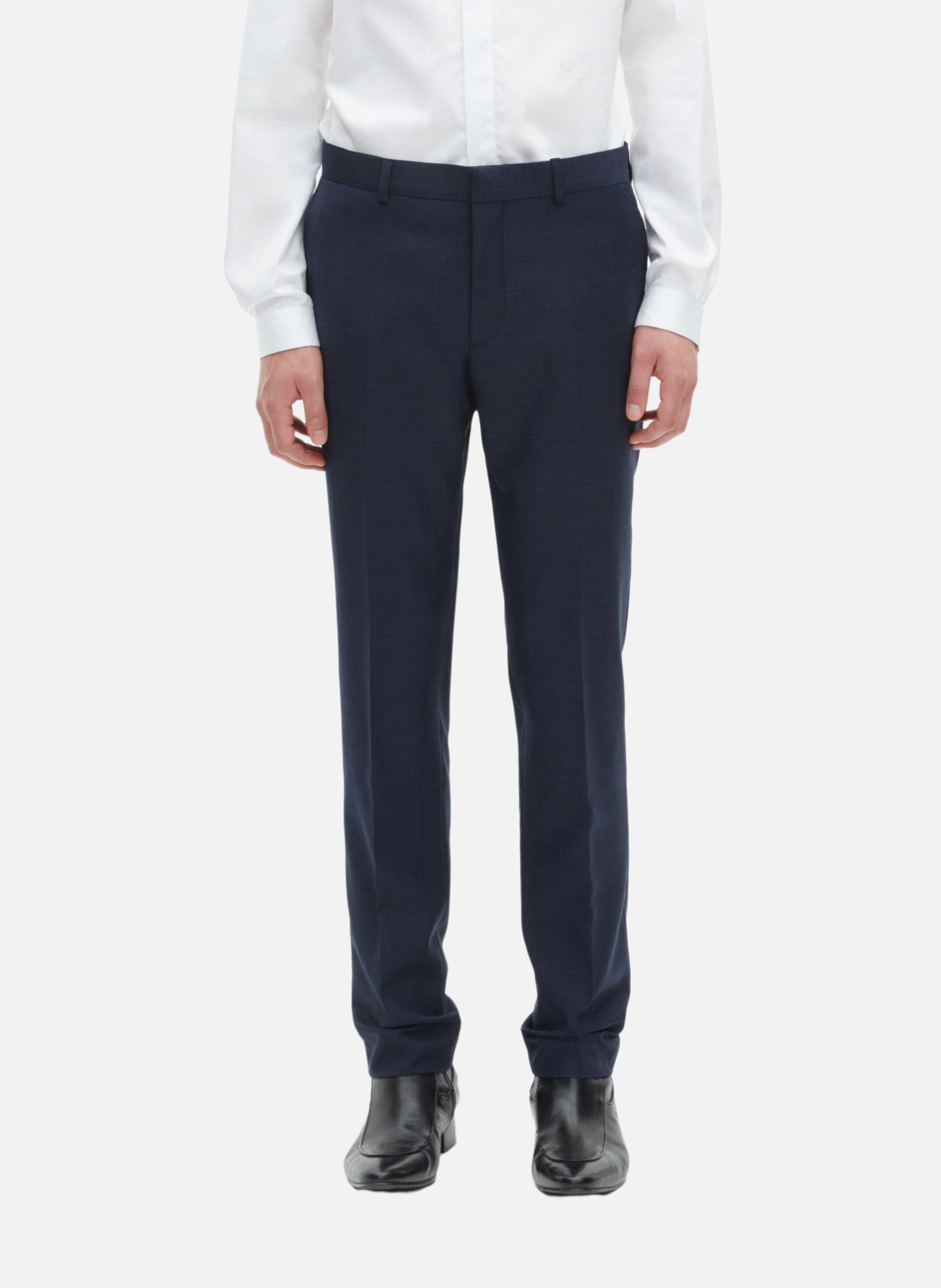 Fitted suit trousers THE KOOPLES Blue