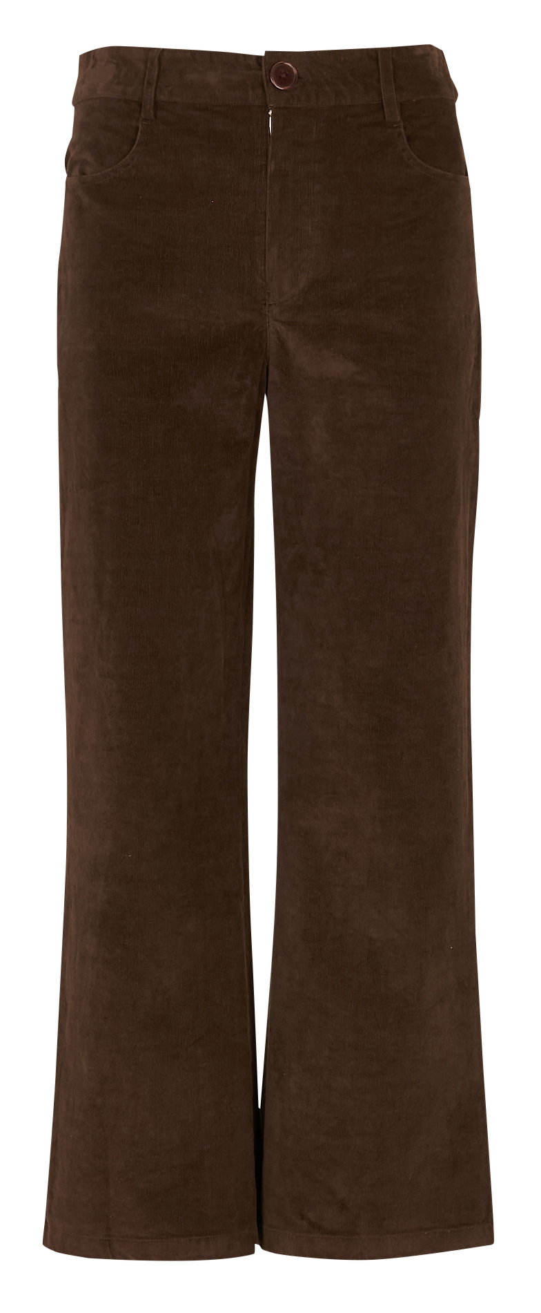 Wide cotton trousers  PETITE MENDIGOTE Brown