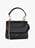 Small grained leather flap bag LANCEL