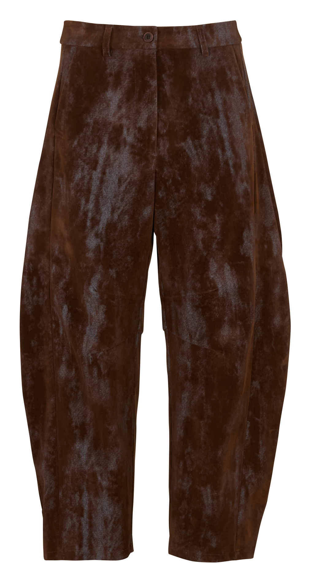 Velvet balloon pants IMPERIAL Brown