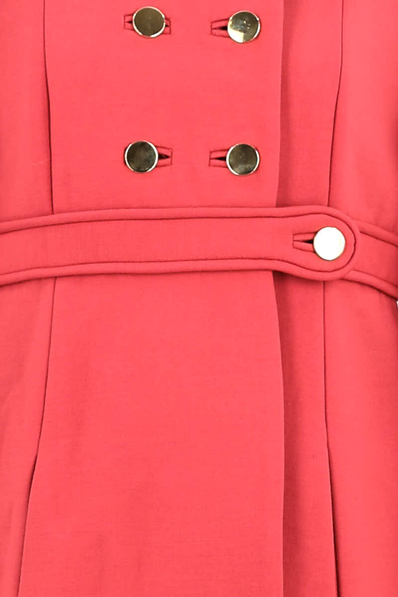 Coat TARA JARMON - Seconde Main Red
