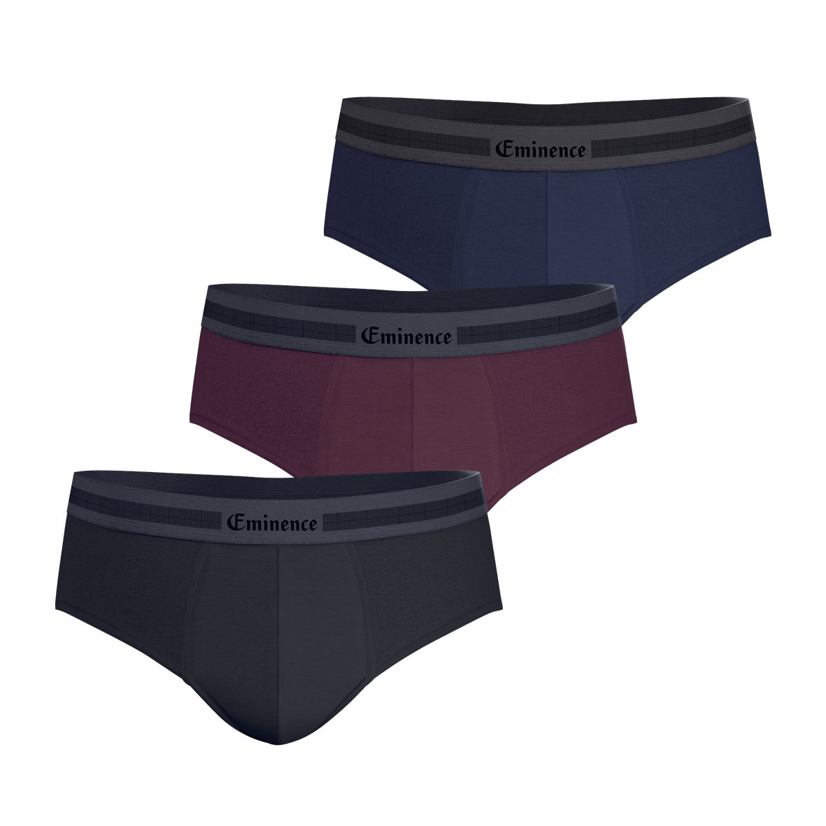 Pack of 10 low-rise briefs EMINENCE Multicolored