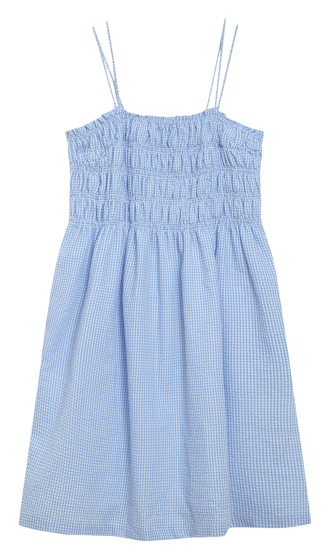 Robe courte col carré GRACE ET MILA Bleu