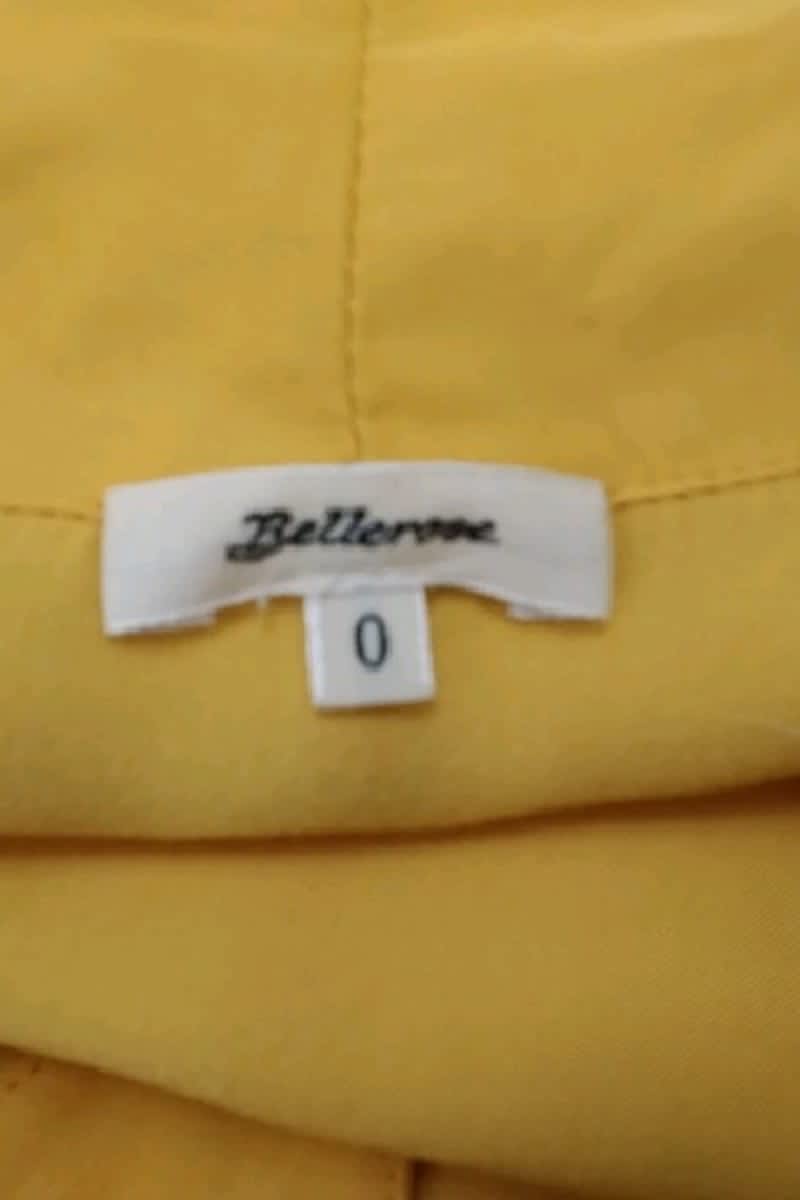 Azawood sleeveless top BELLEROSE - Seconde Main Yellow