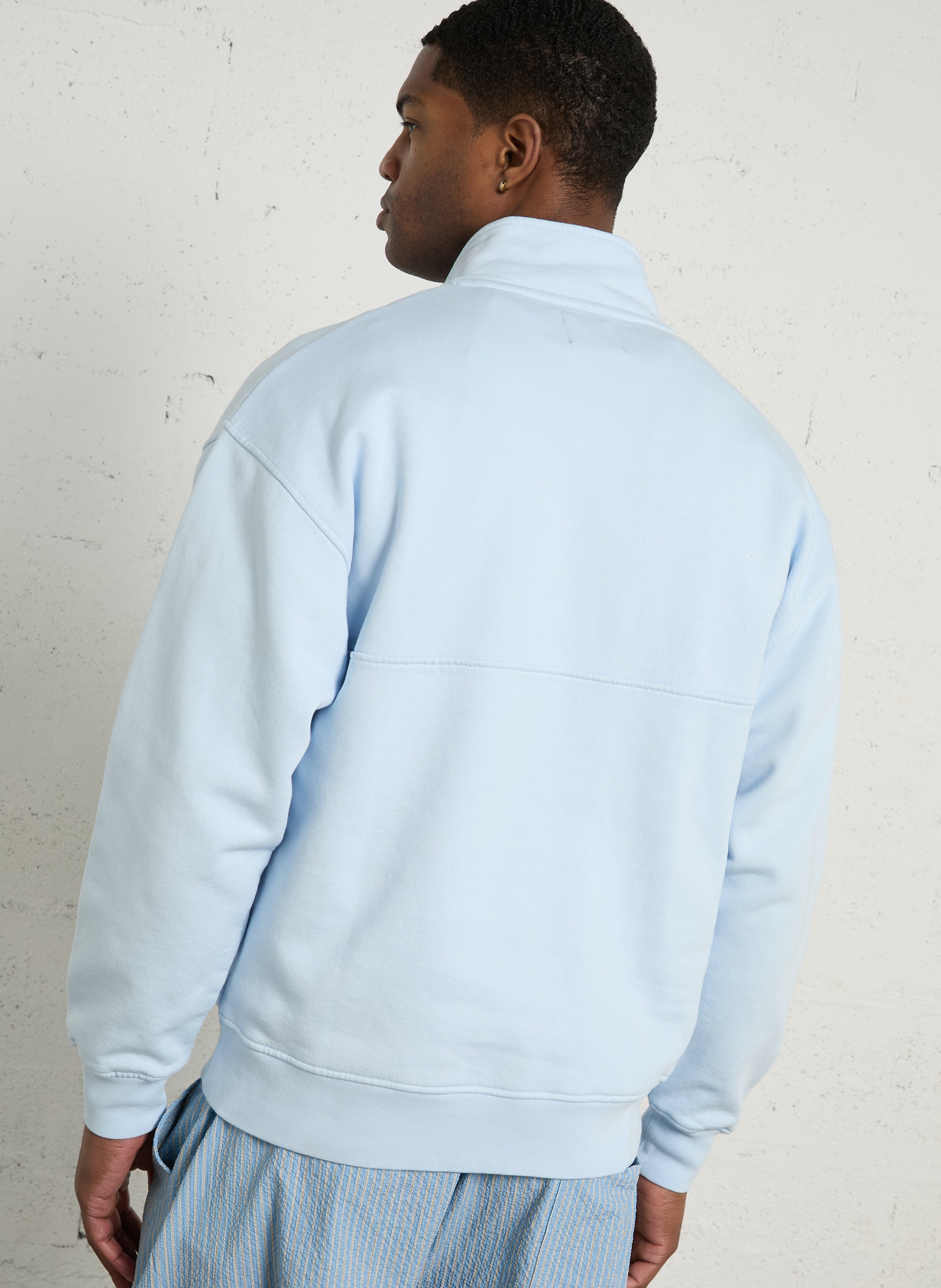 SWEATSHIRT COLORFUL STANDARD Blau