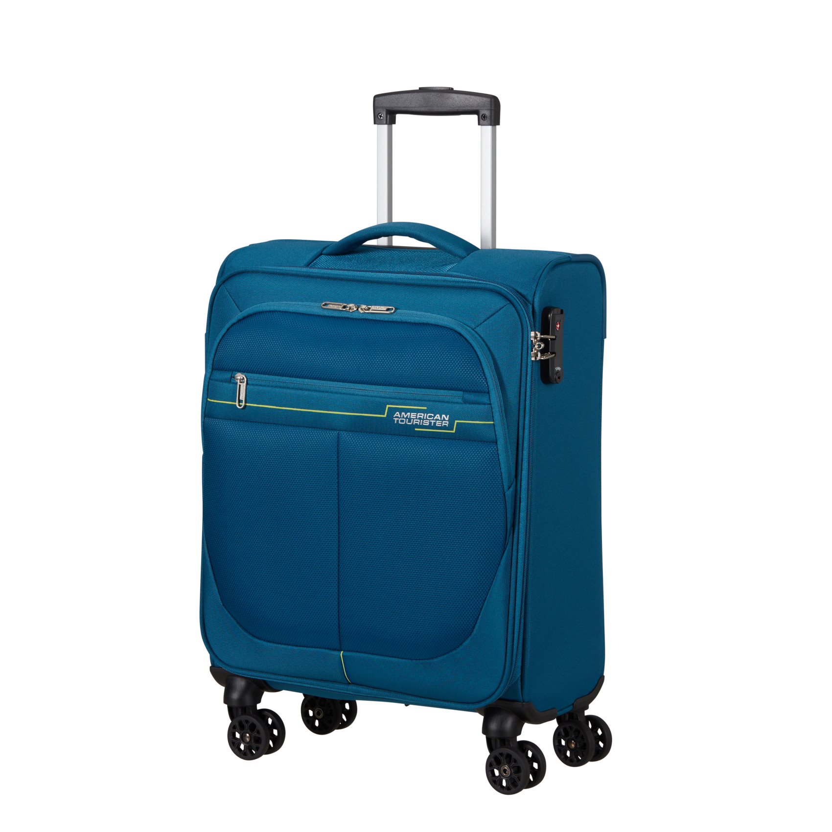 Deep dive 4-wheel small suitcase AMERICAN TOURISTER Yellow