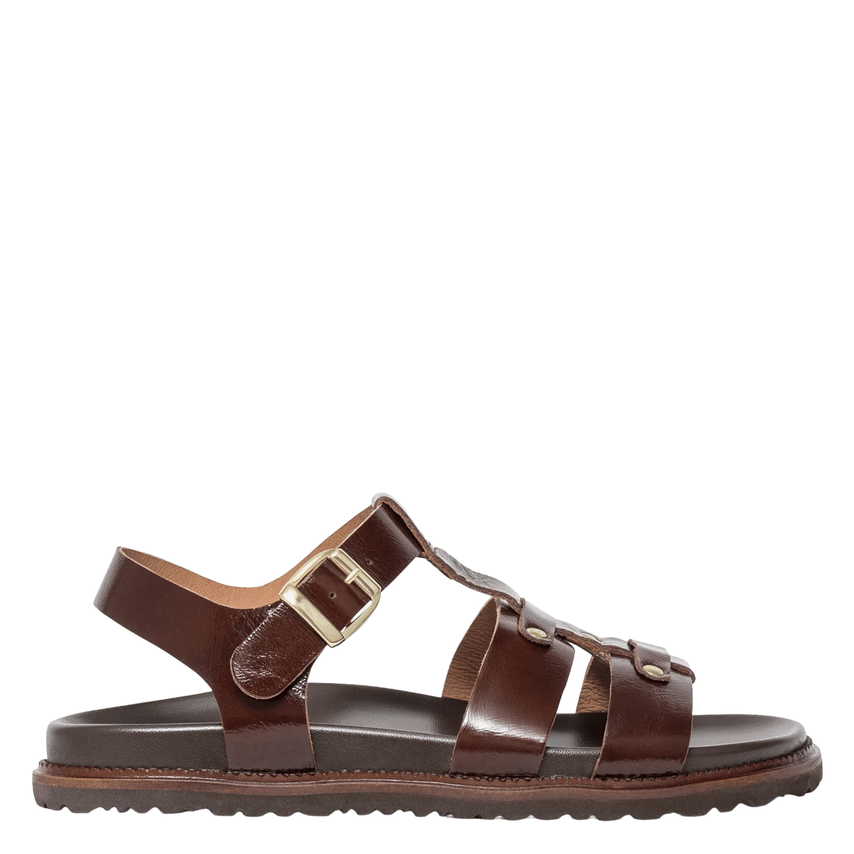 Ledersandalen BOCAGE Braun