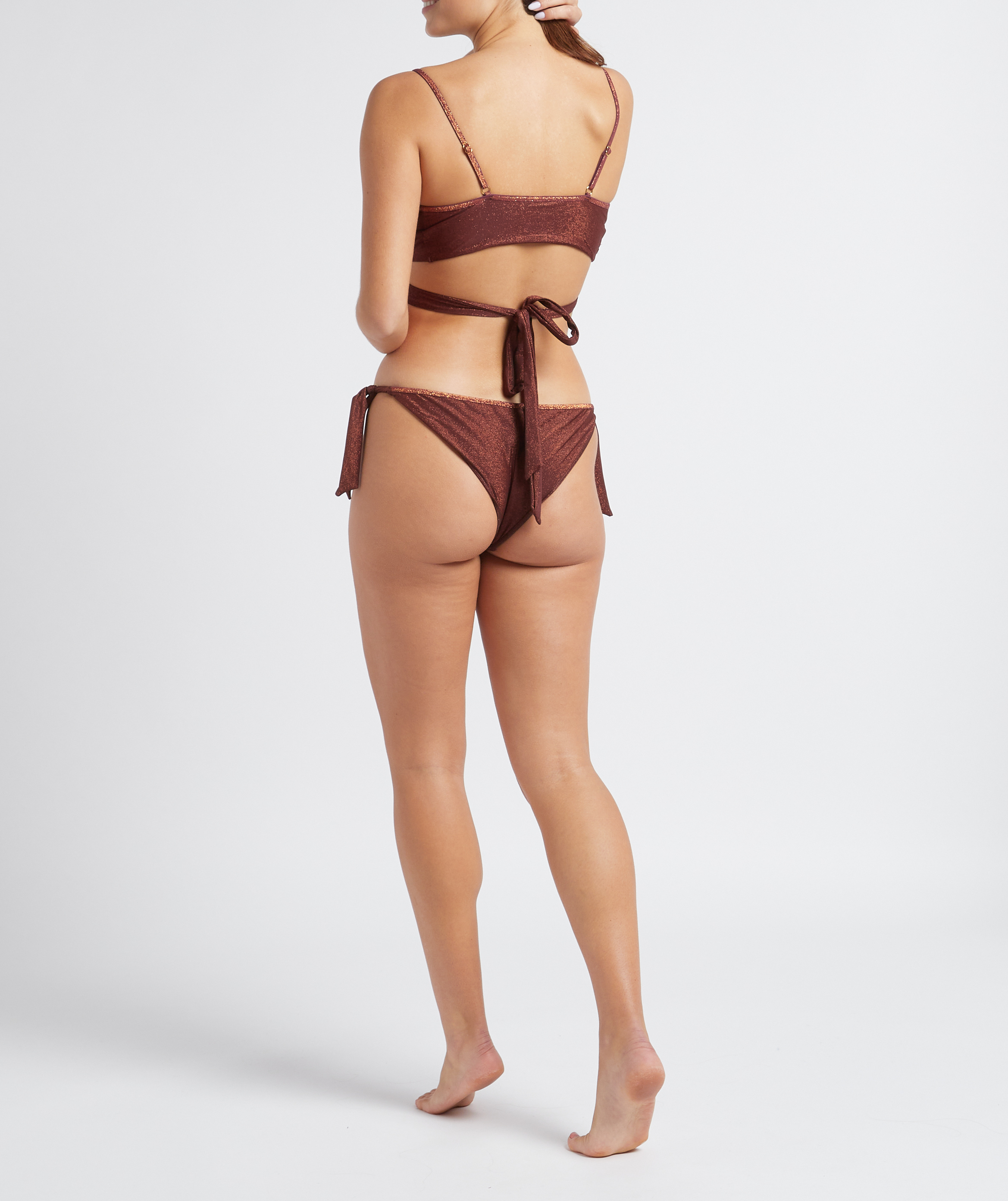 Tanga mit Pailletten LA NOUVELLE Golden