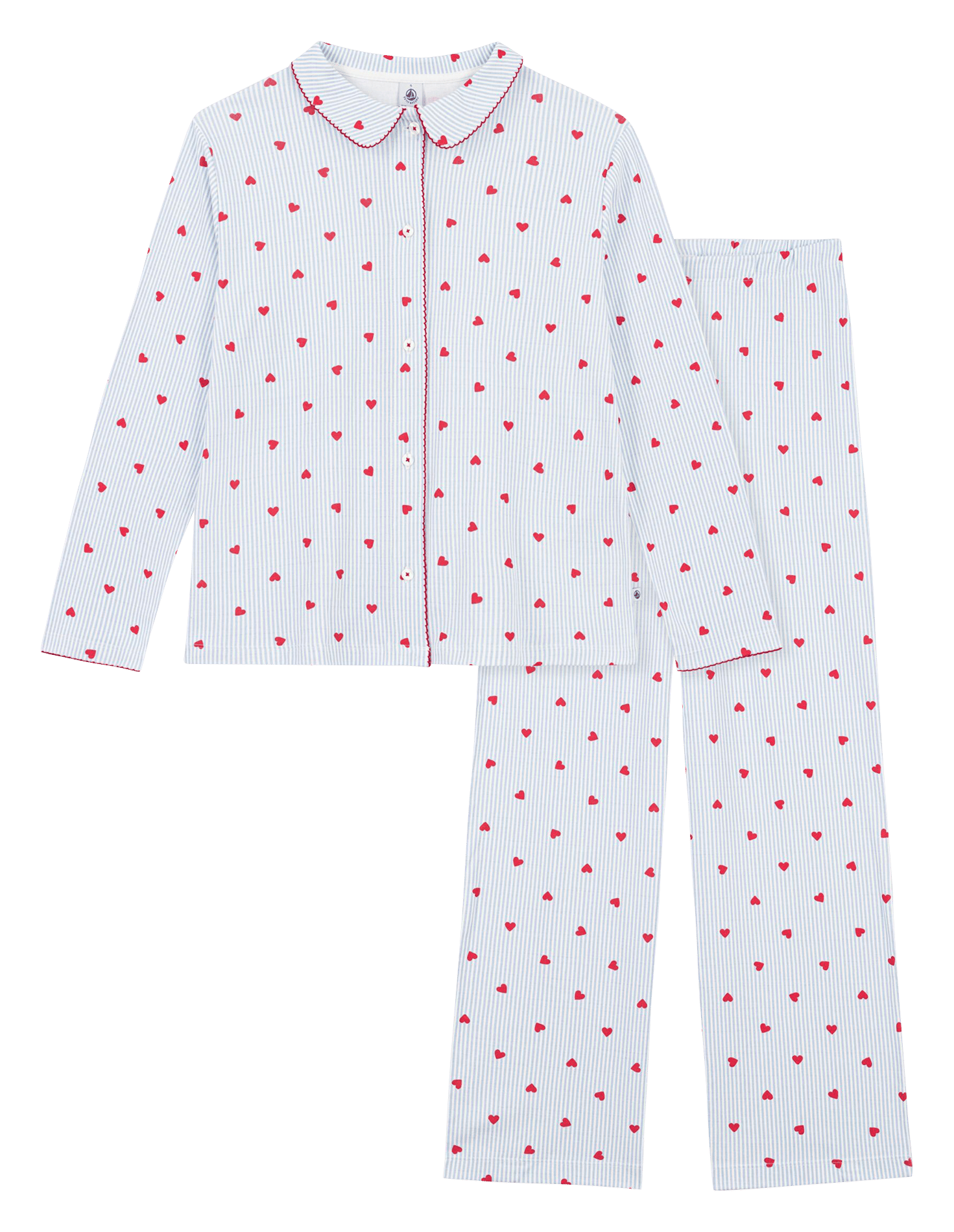 Printed cotton pajamas PETIT BATEAU Multicolored
