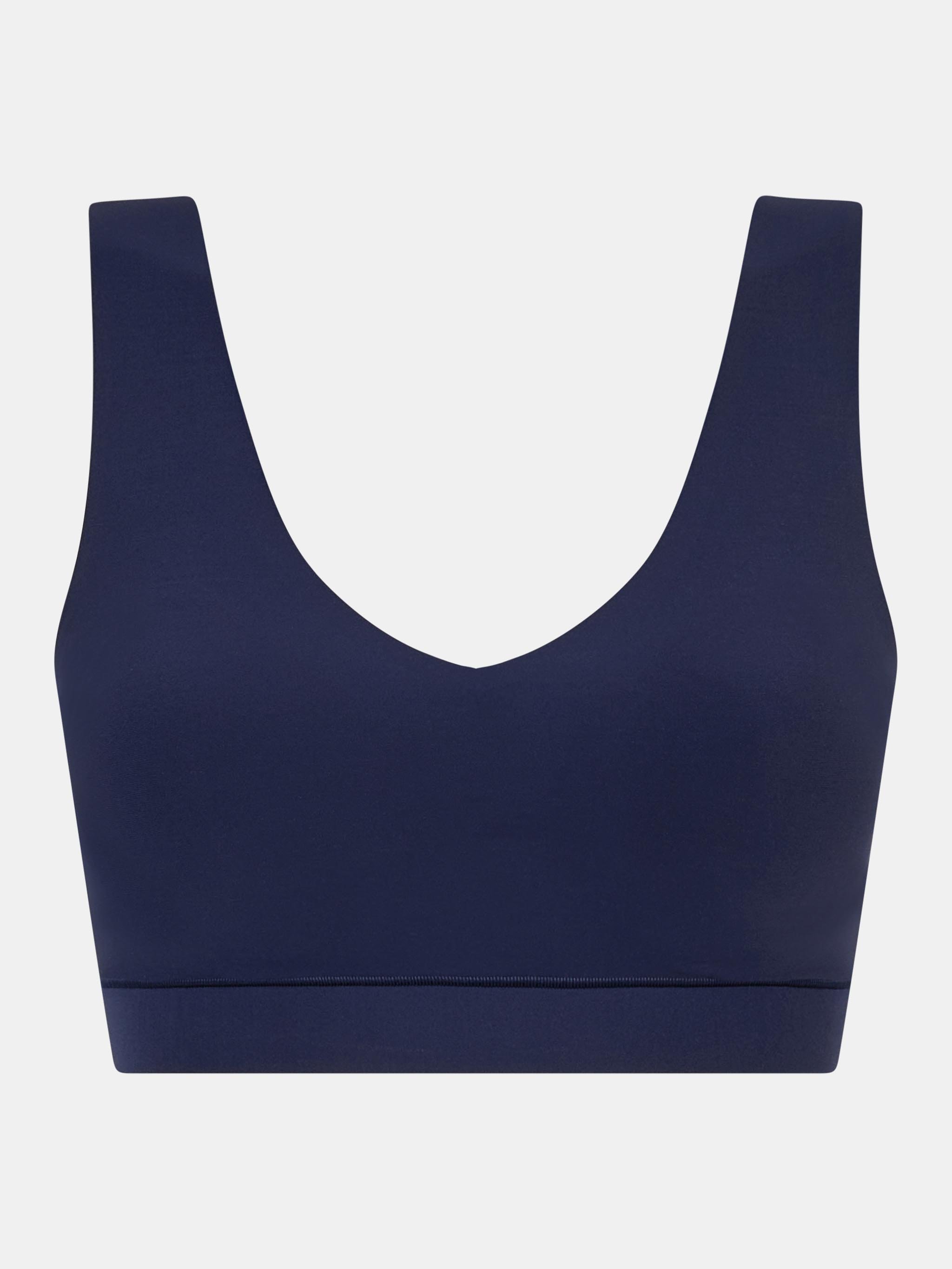 V-neck bralette with cups CHANTELLE Blue