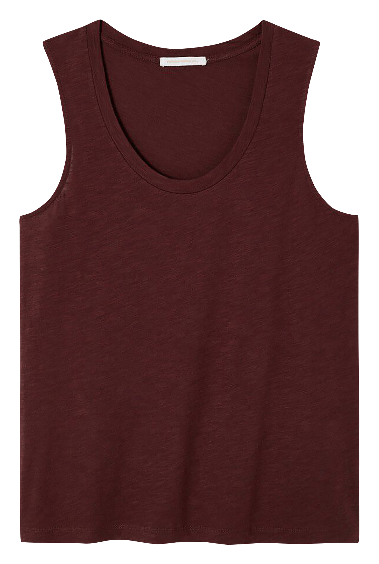 Round-neck cotton-blend tank top AMERICAN VINTAGE