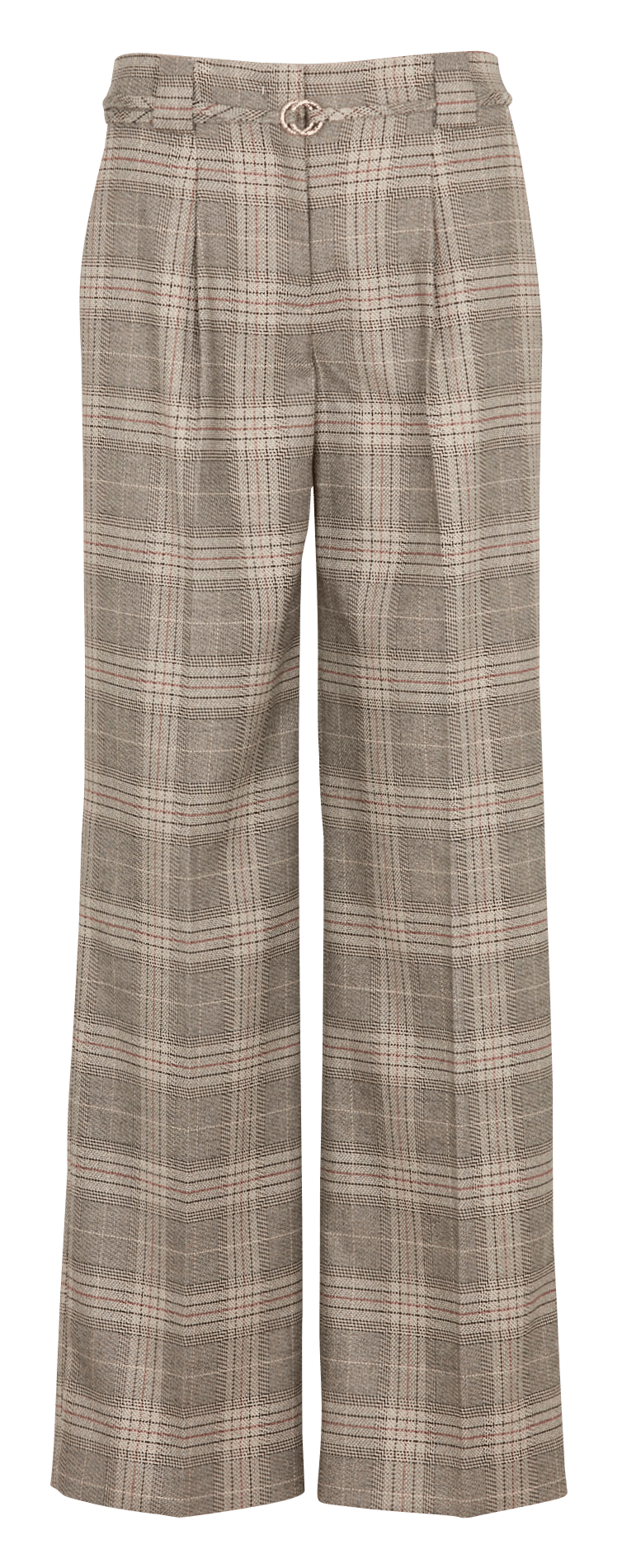 Pantalon droit imprimé LIU JO Gris
