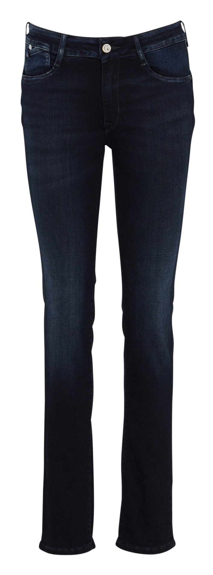 Slim fit jeans van gemengd katoendenim LE TEMPS DES CERISES Blauw