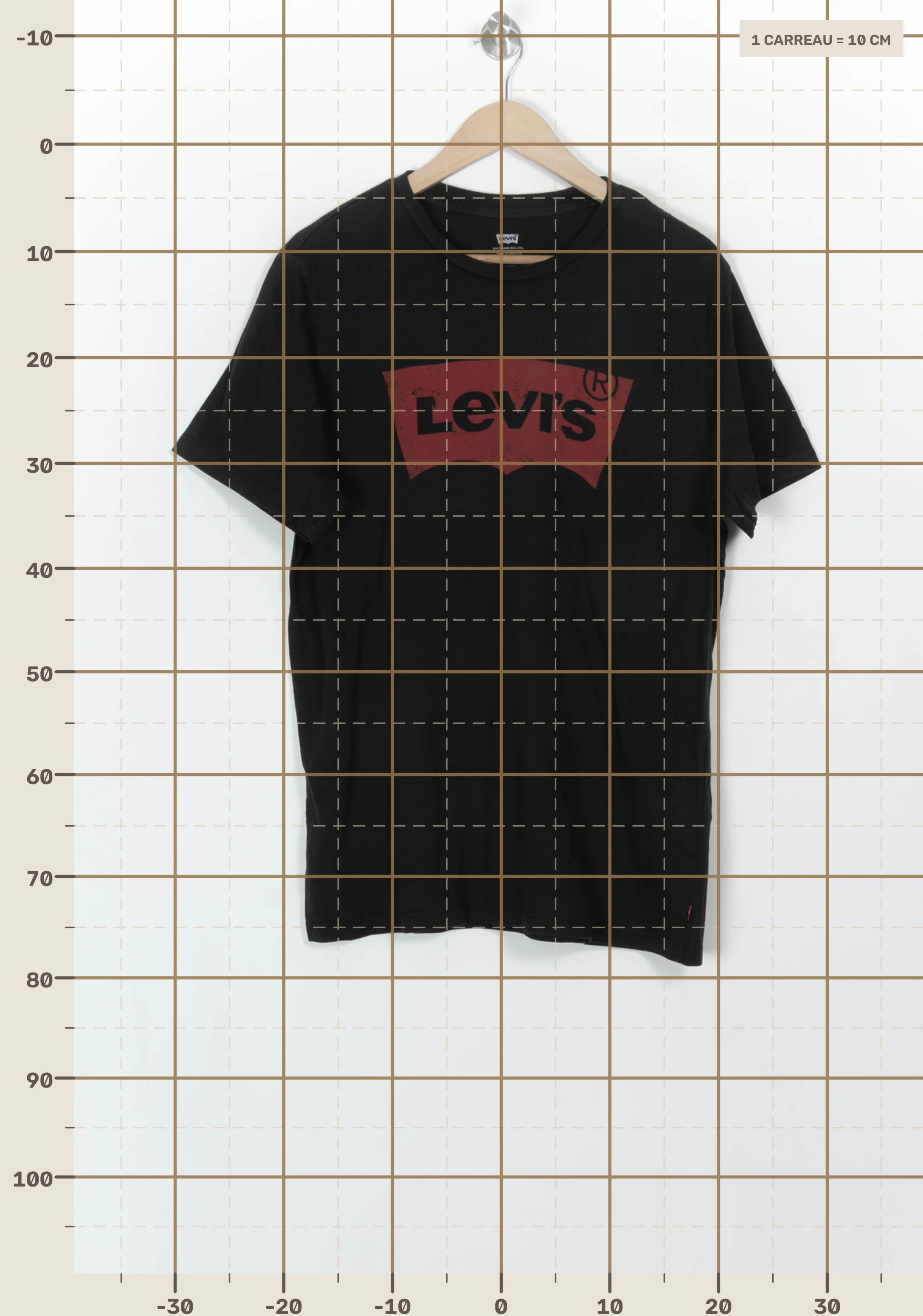 T-shirt LEVI'S - Seconde main Black