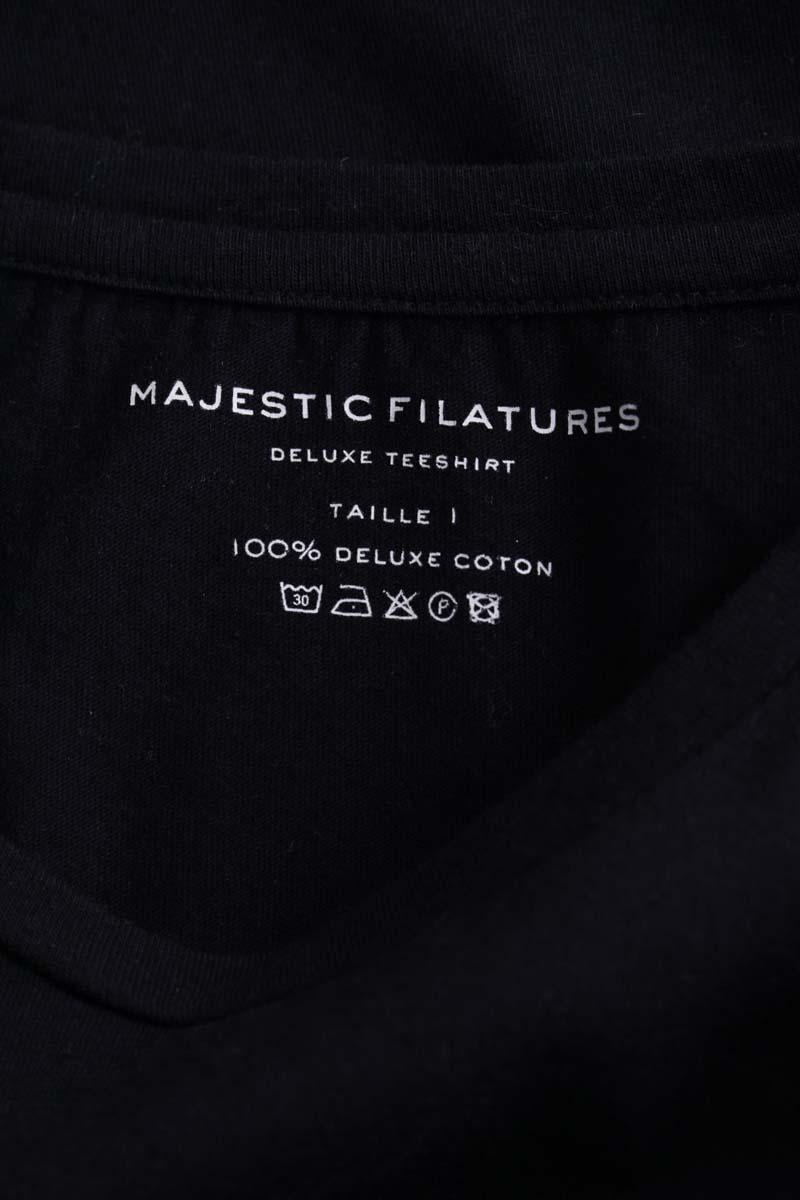 T-shirt MAJESTIC FILATURES - SECONDE MAIN Blue