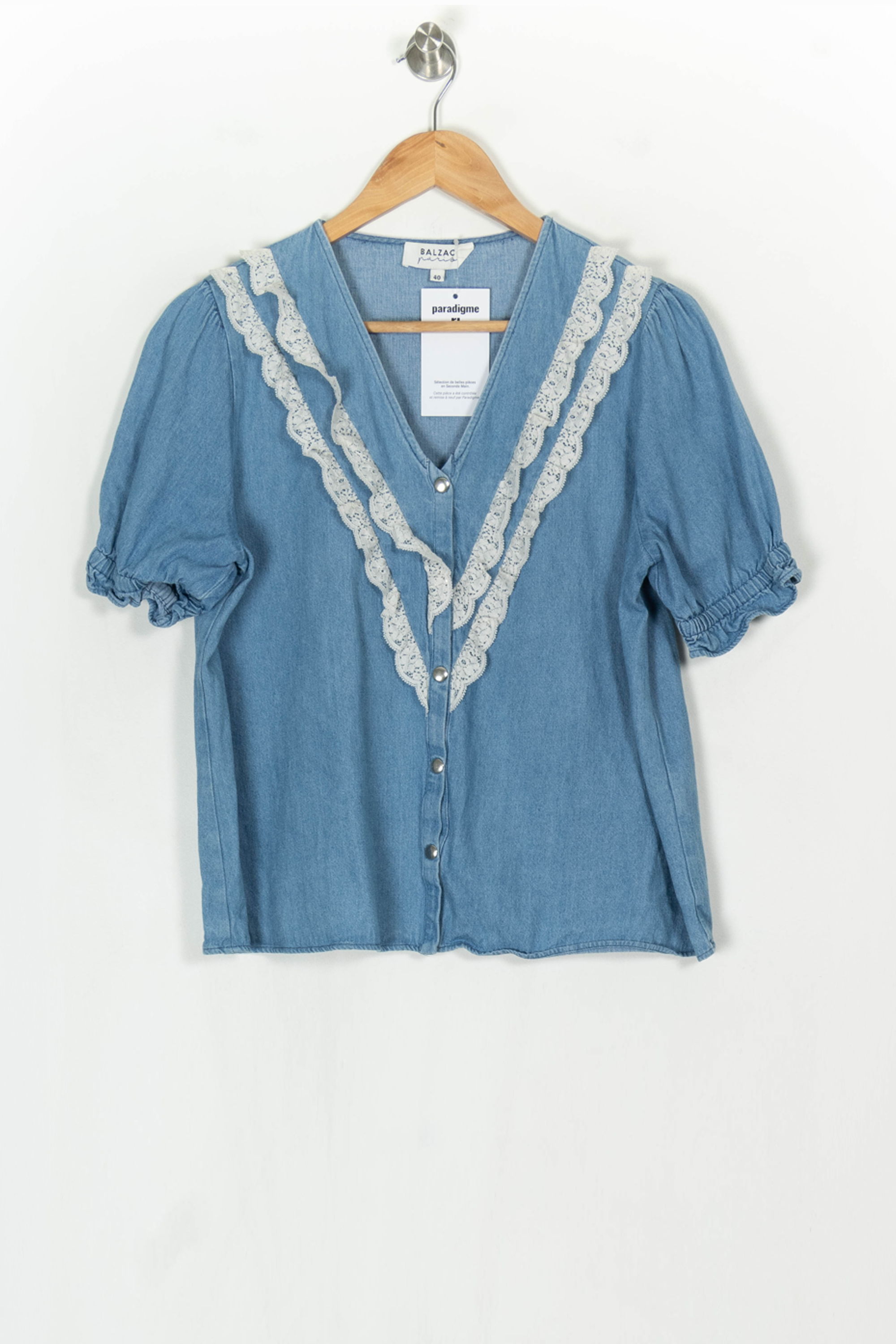 Blouse BALZAC PARIS - Seconde Main Blue