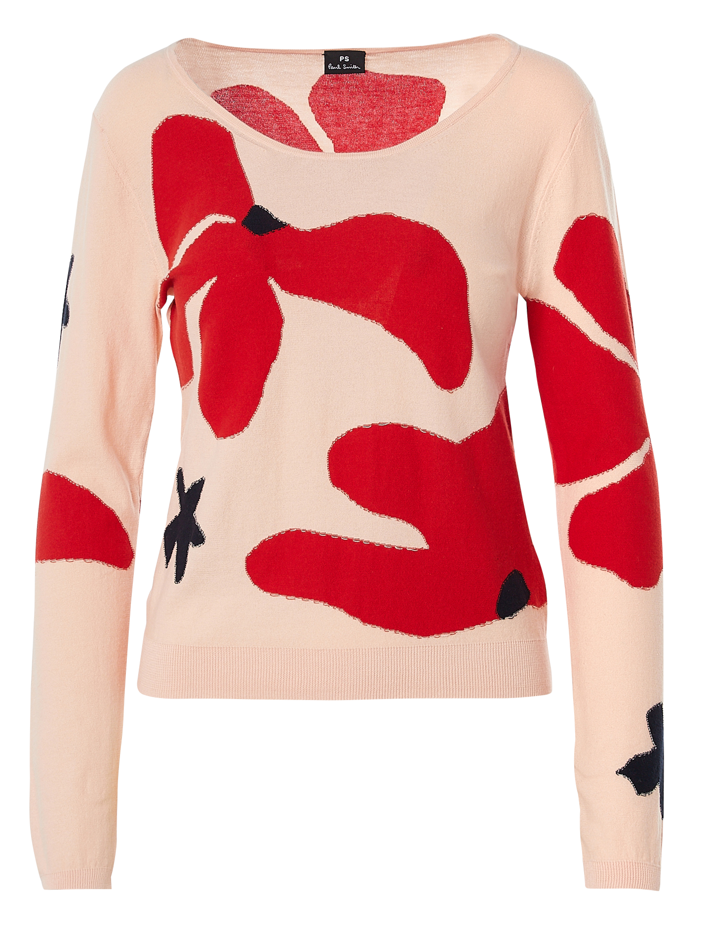 Round-neck cotton sweater PAUL SMITH Yellow