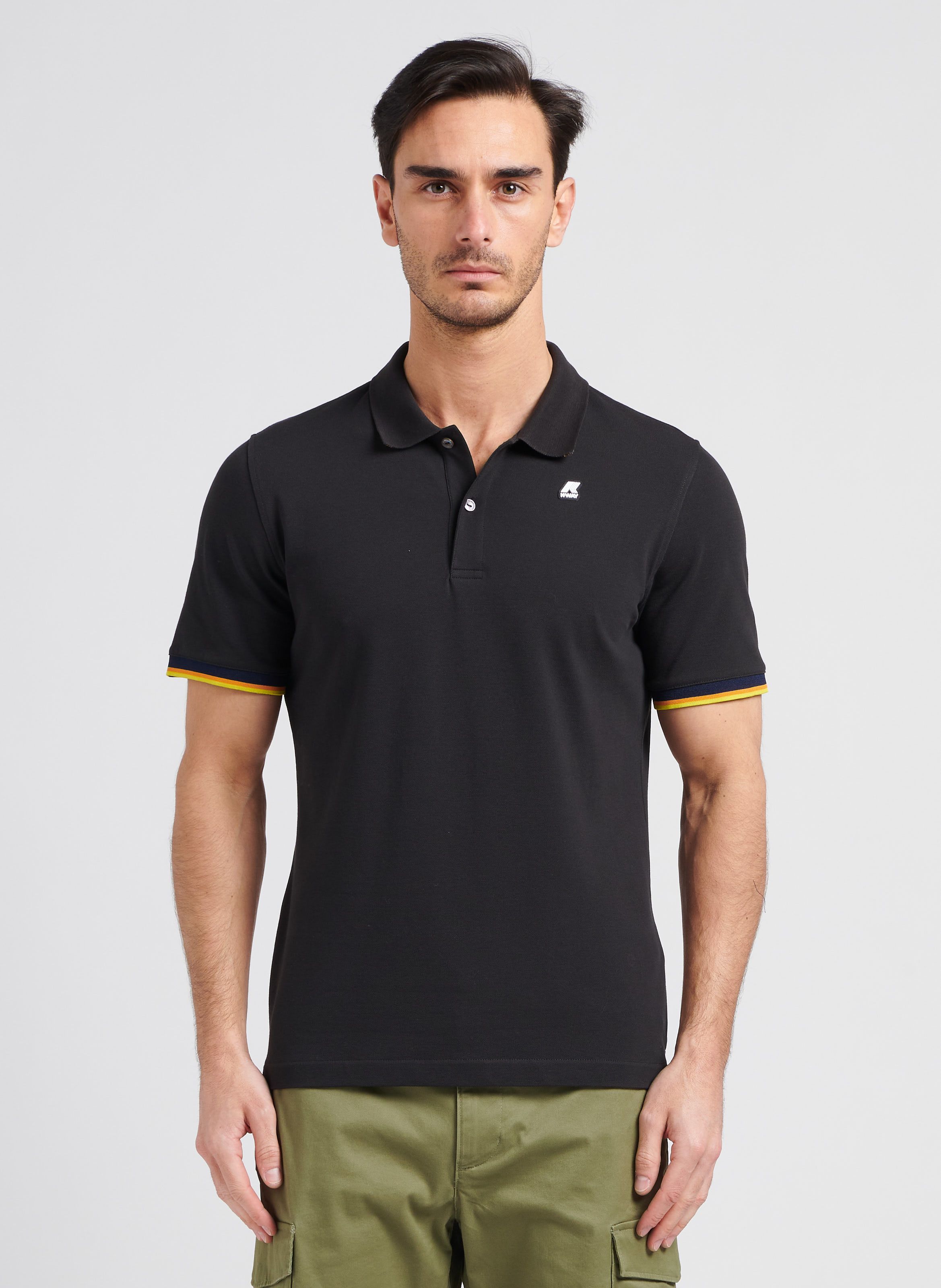 Polo Shirt K-WAY Men color Black