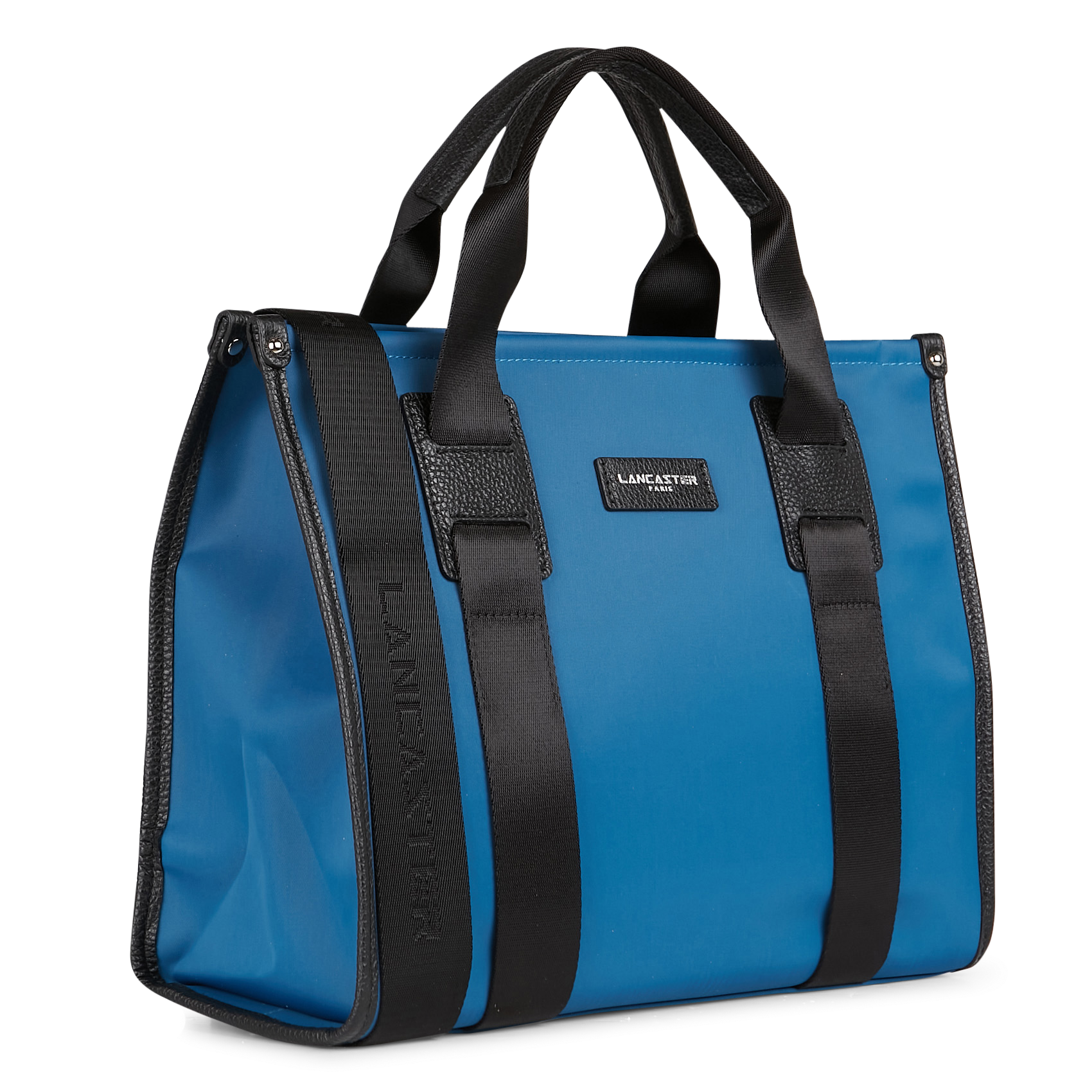 Nylon tote bag LANCASTER PARIS Blue