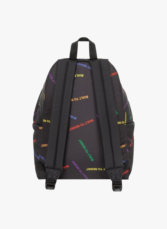 Black Zippered canvas backpack