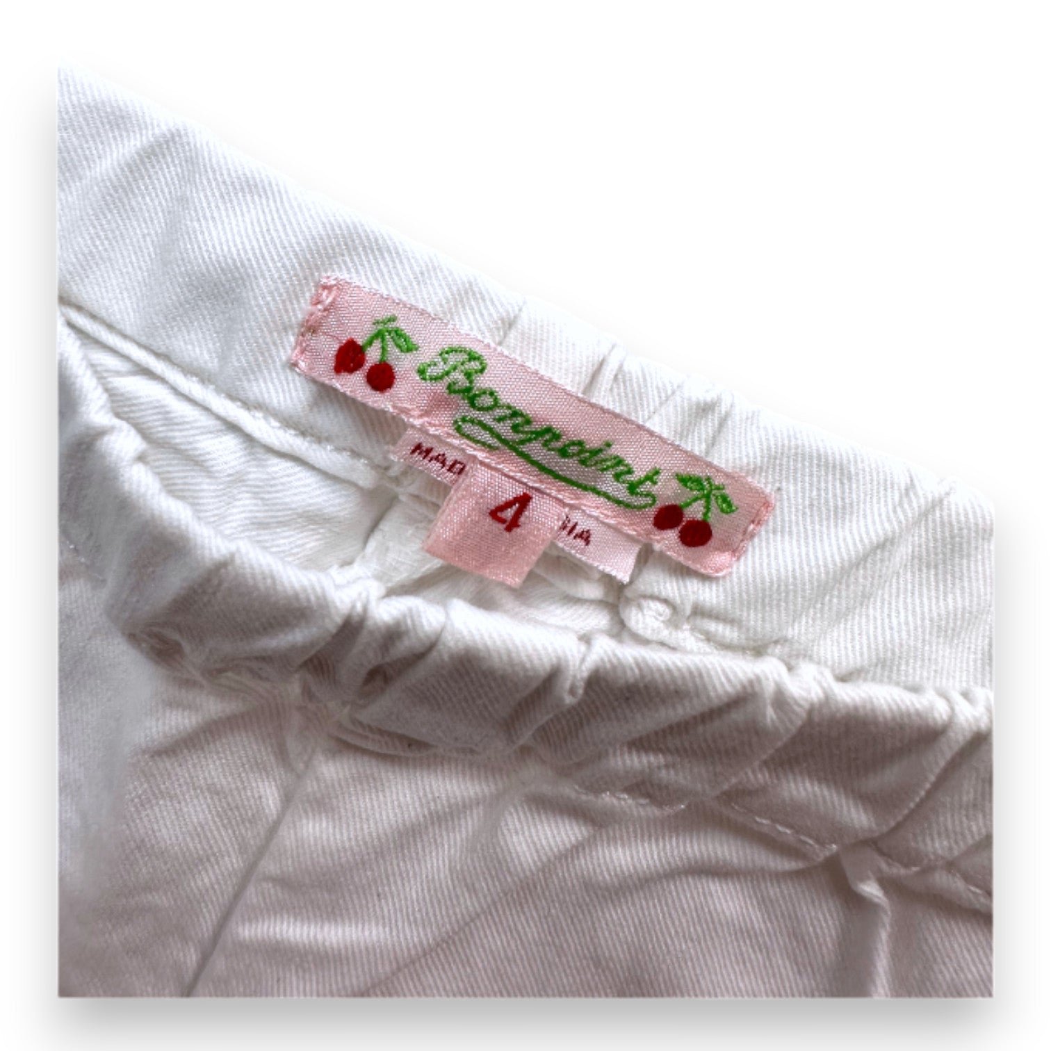 White child shorts - 4 years BONPOINT - Seconde Main White