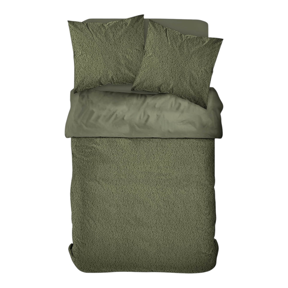 Cotton bedding set TODAY LINGE DE MAISON Green