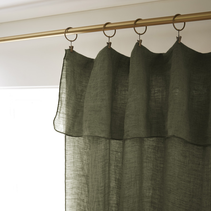 Blackout and Thermal Curtains L'EFFET PAPILLON Green