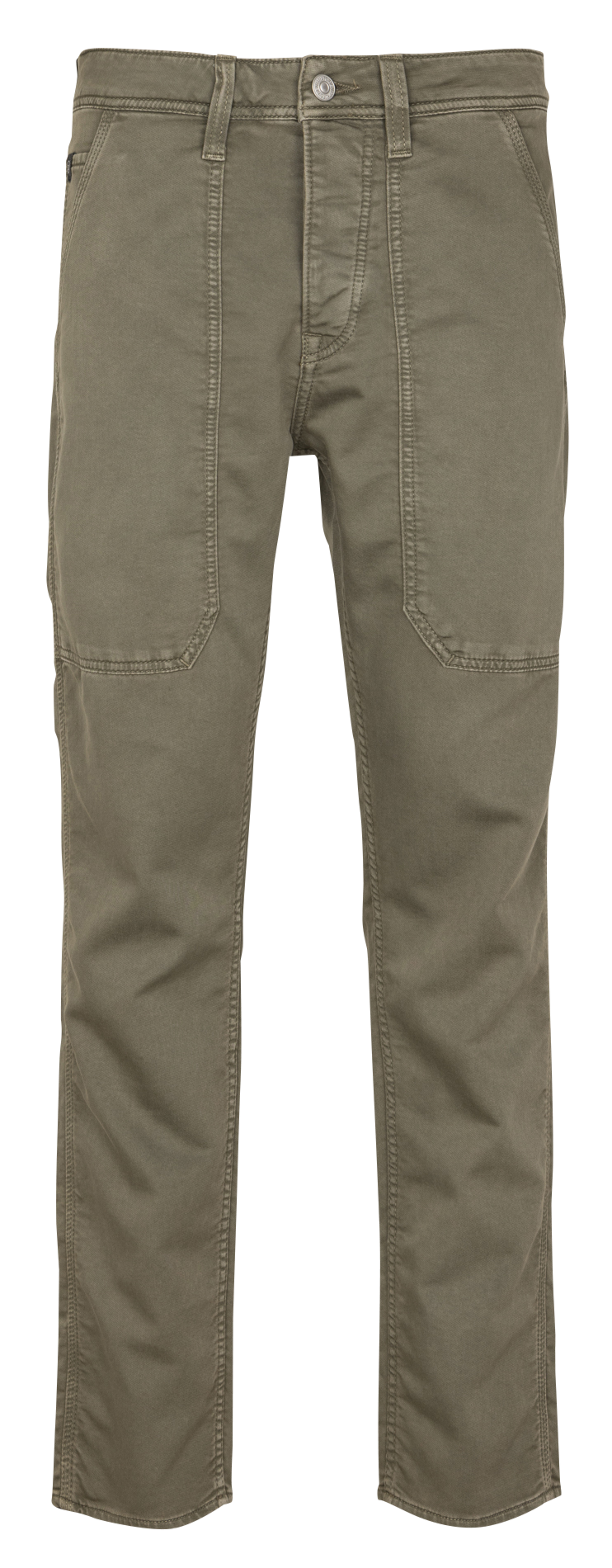 Jeans aderenti in misto cotone LE TEMPS DES CERISES Verde