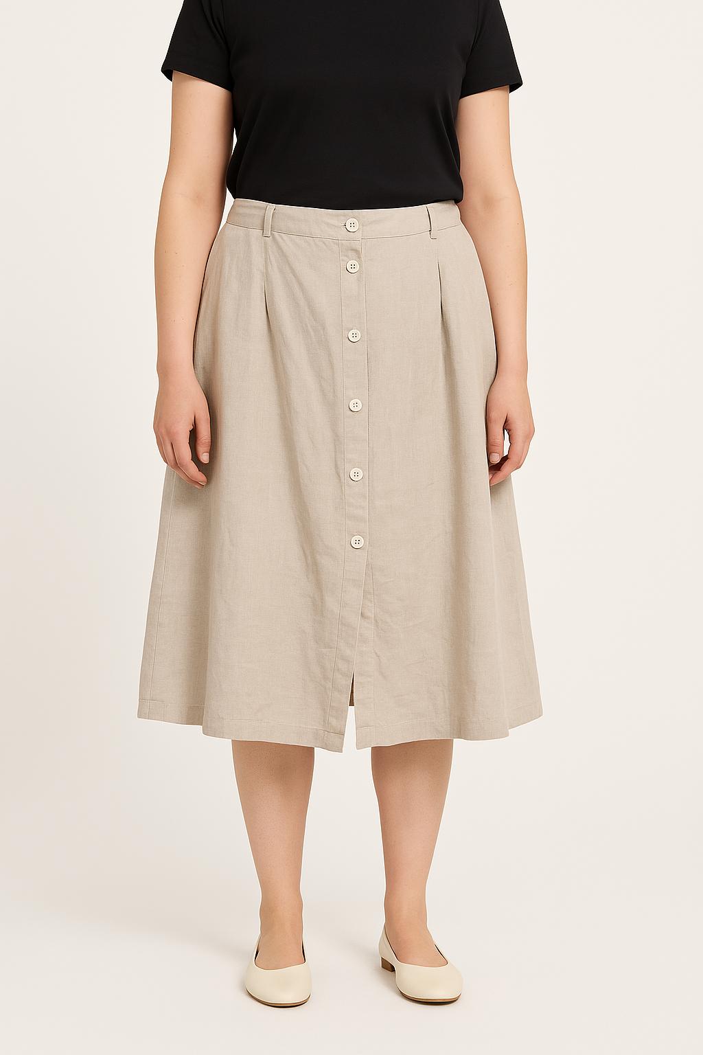 Short & midi skirt COMPTOIR DES COTONNIERS - Seconde main Beige