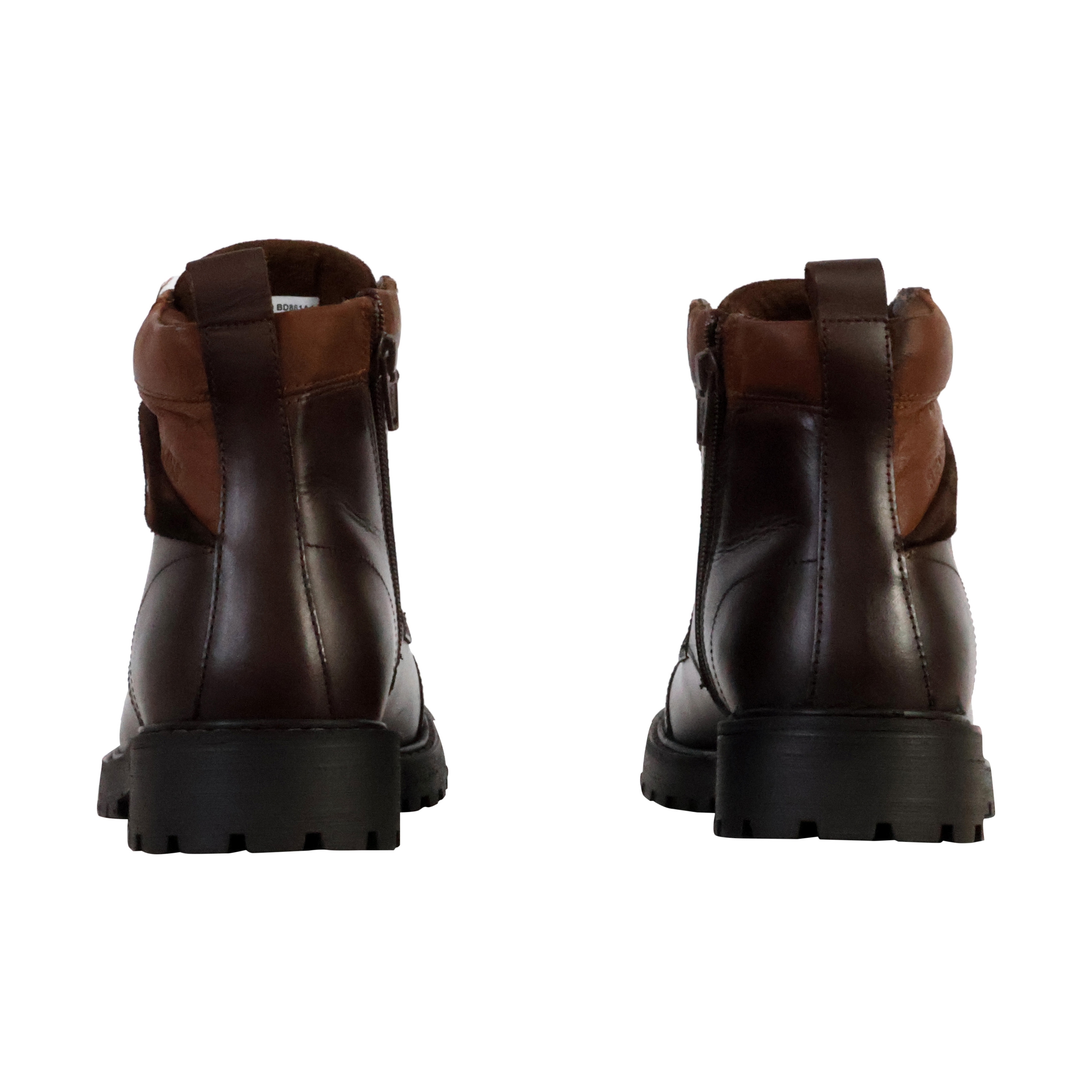 Leather ankle boots tutorial REDSKINS Brown