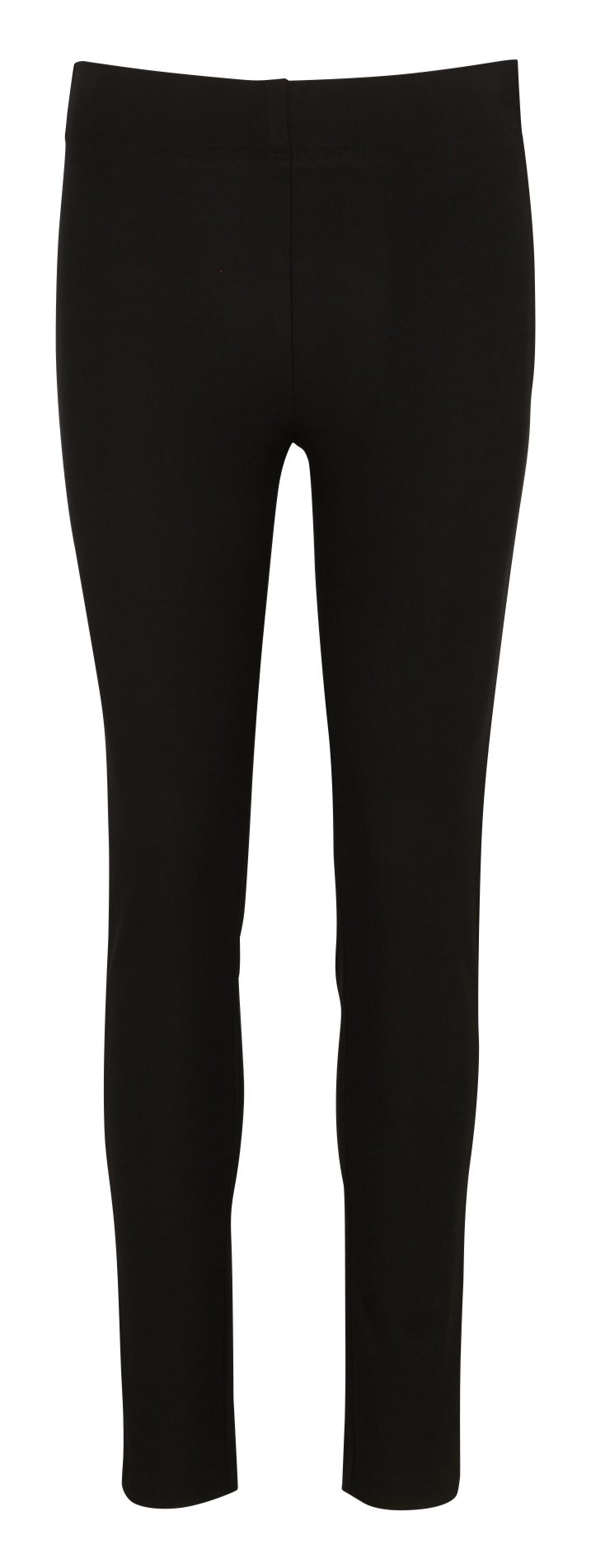 High-waisted solid color skinny pants ZAPA Black