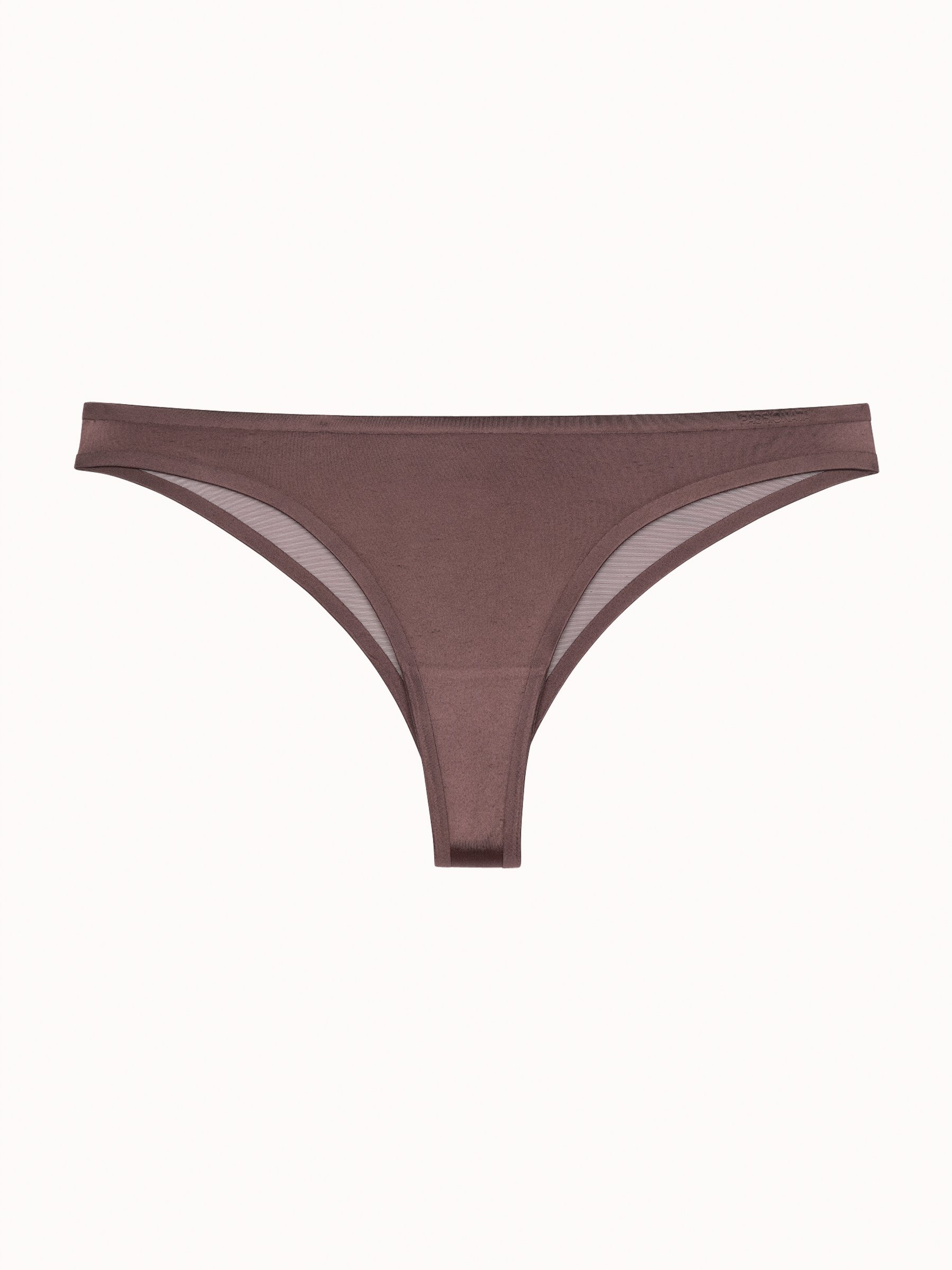 Dark Fold tanga PASSIONATA Brown