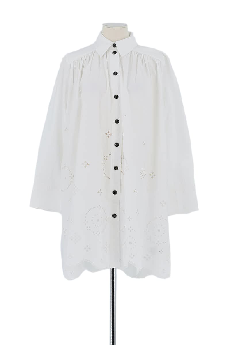 Dress GANNI - Seconde Main White