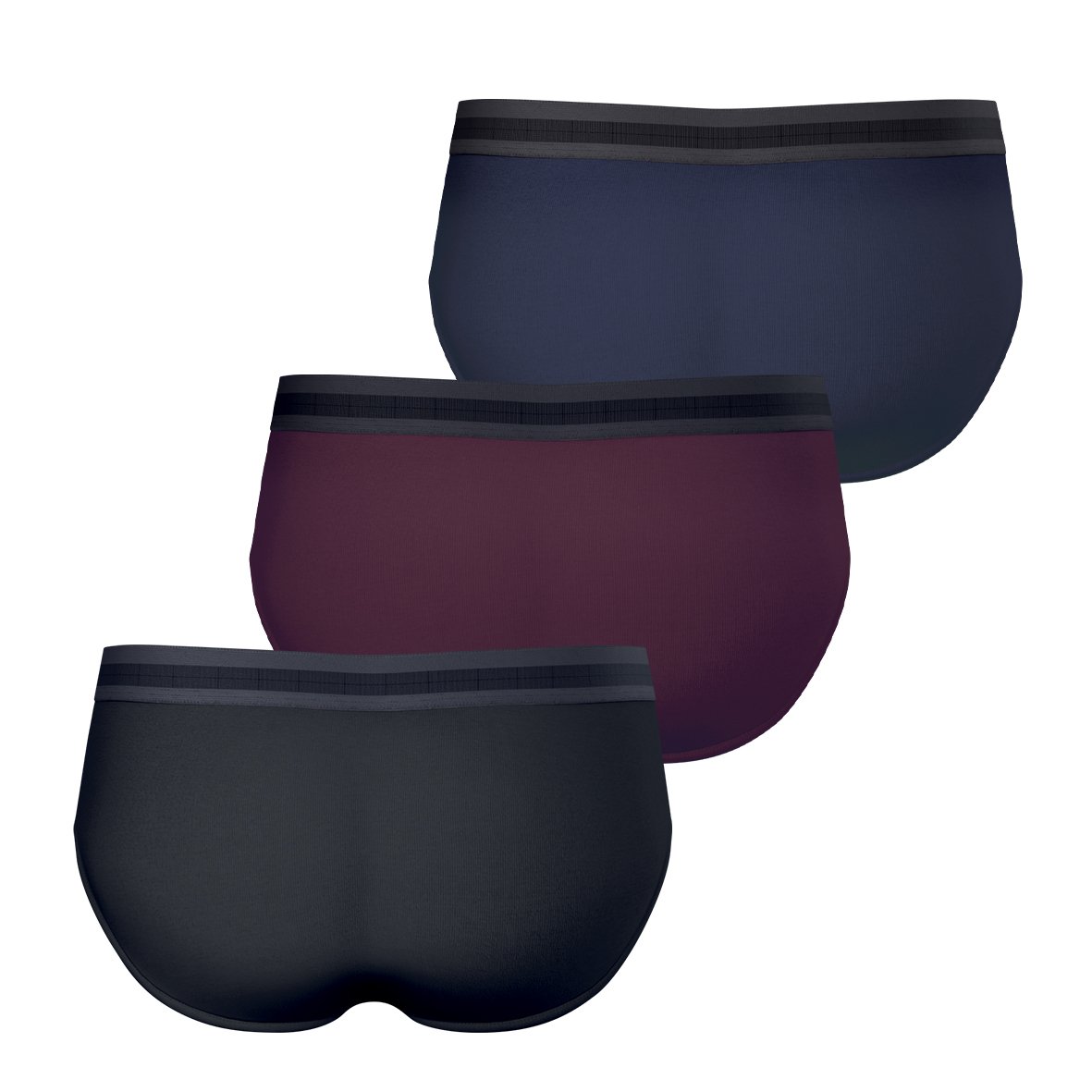 Pack of 10 low-rise briefs EMINENCE Multicolored